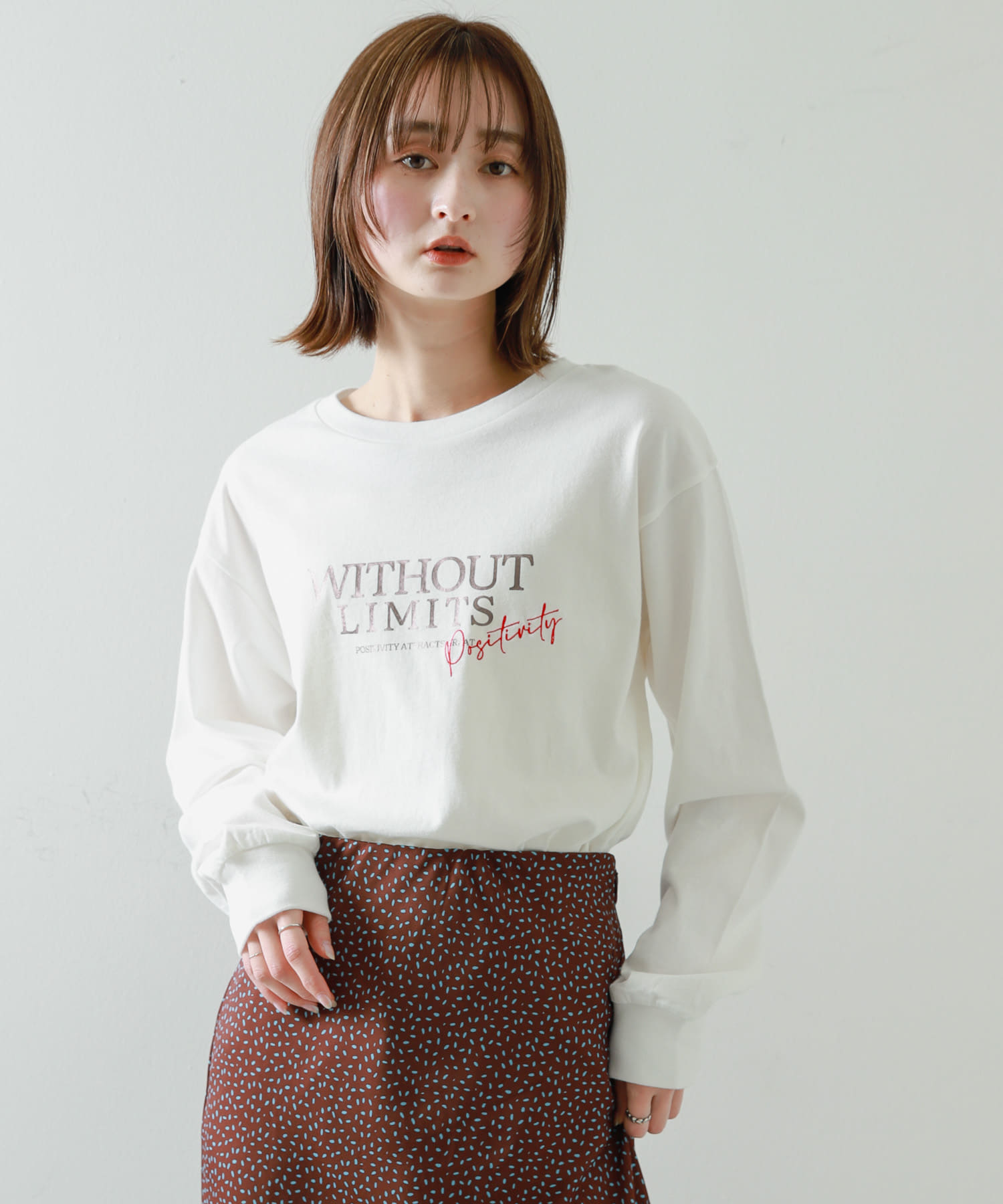 身長：169cm サイズ：one