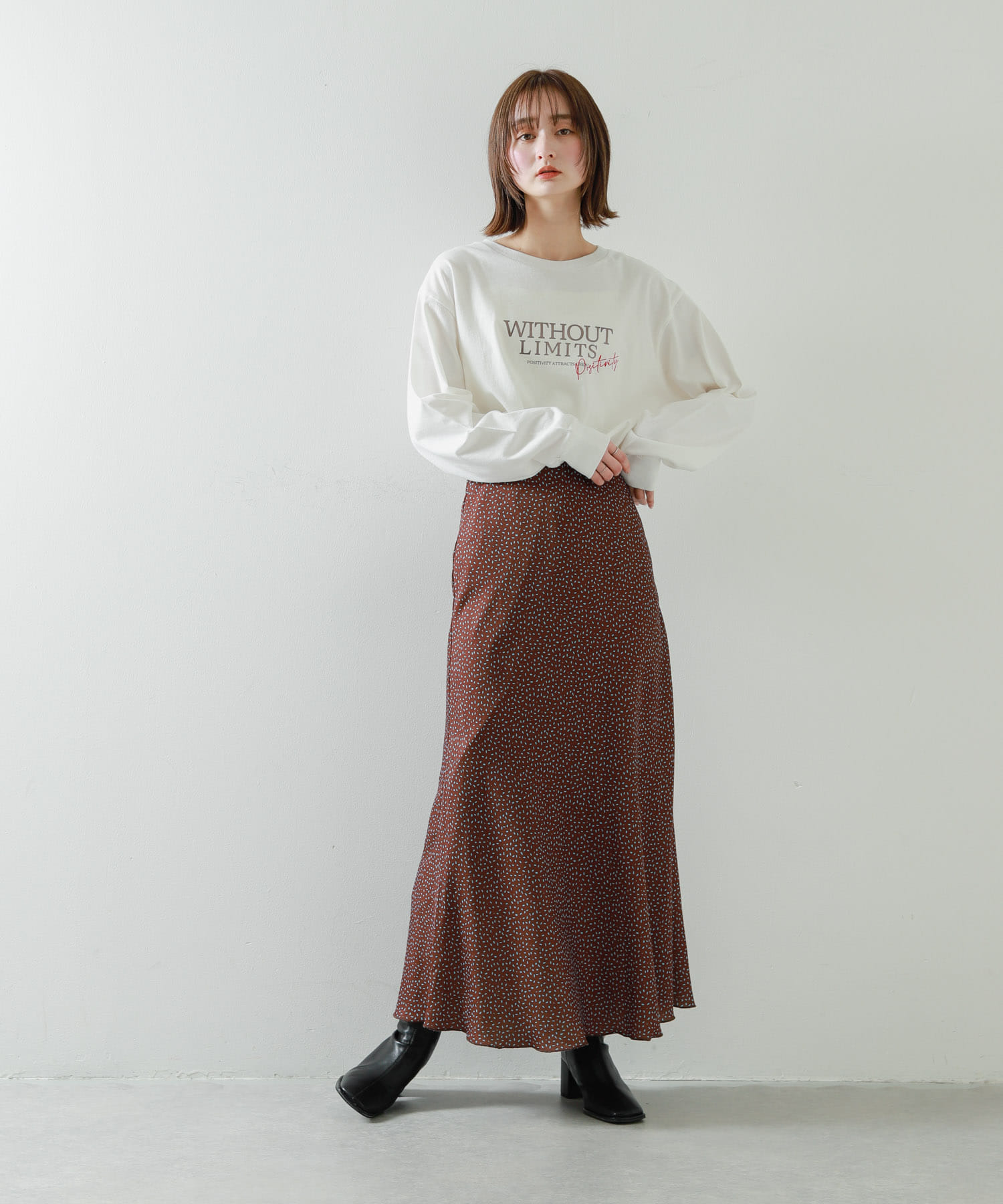 身長：169cm サイズ：one