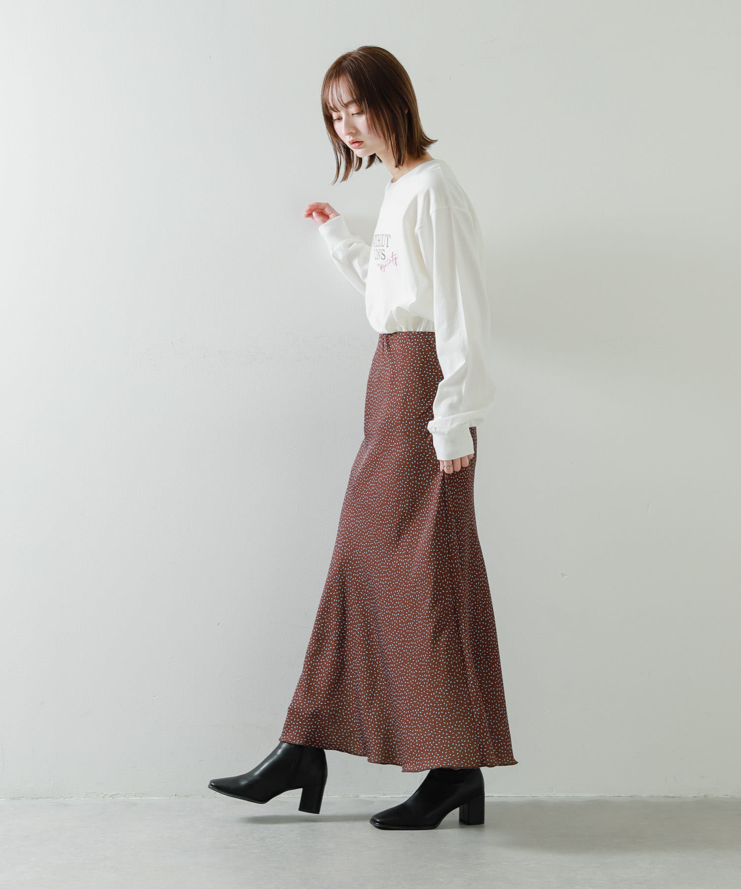 身長：169cm サイズ：one
