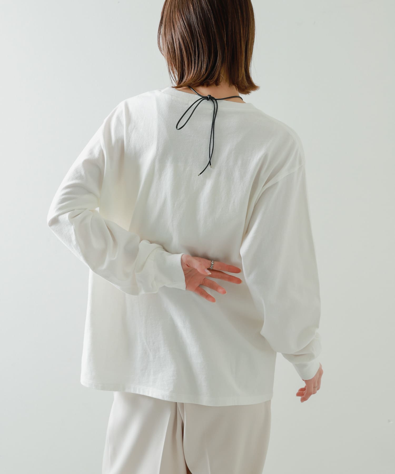 身長：169cm サイズ：one