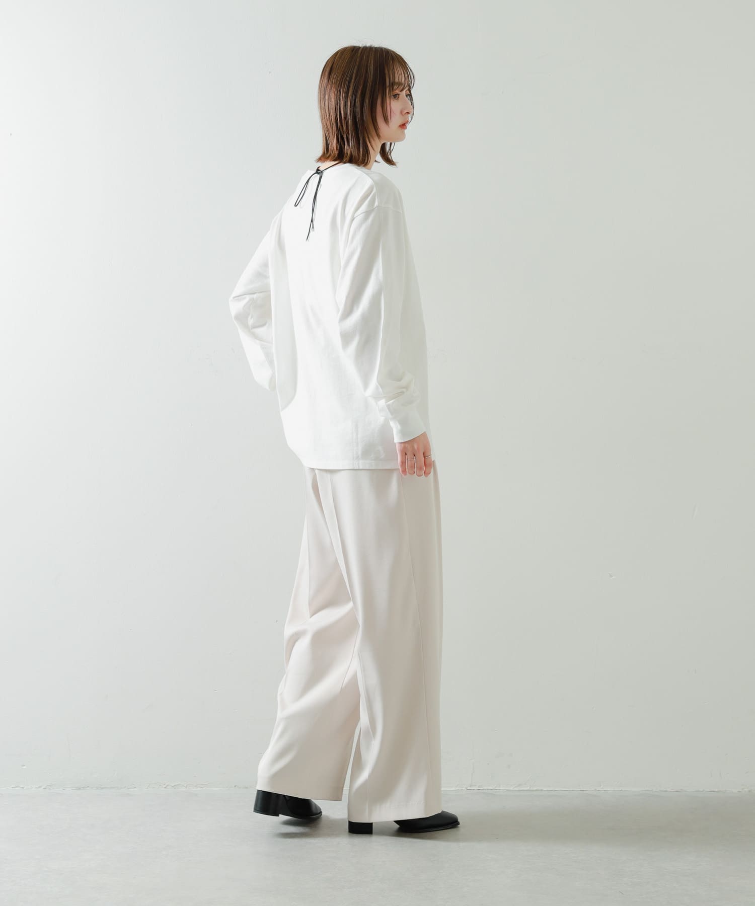 身長：169cm サイズ：one
