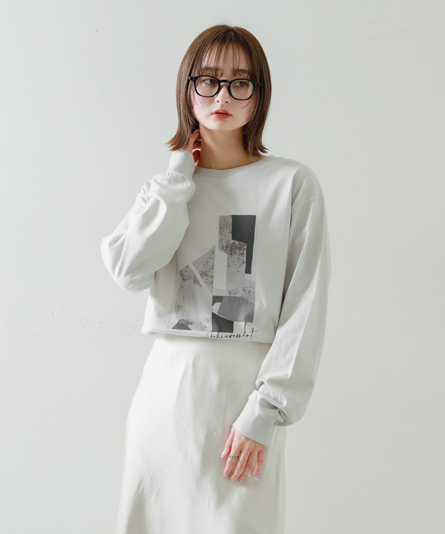 身長：169cm サイズ：one