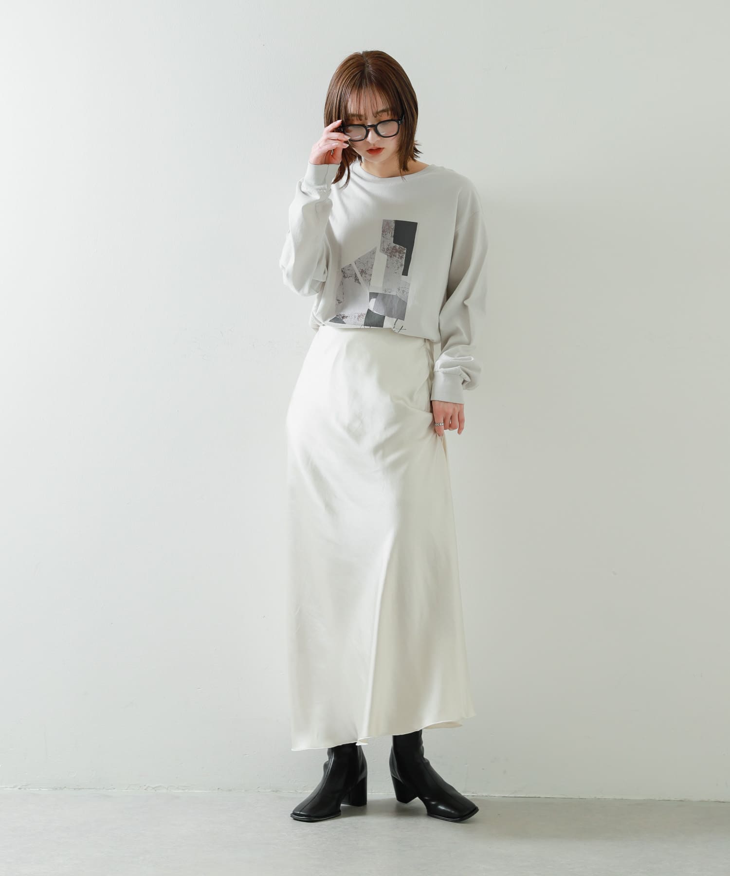 身長：169cm サイズ：one