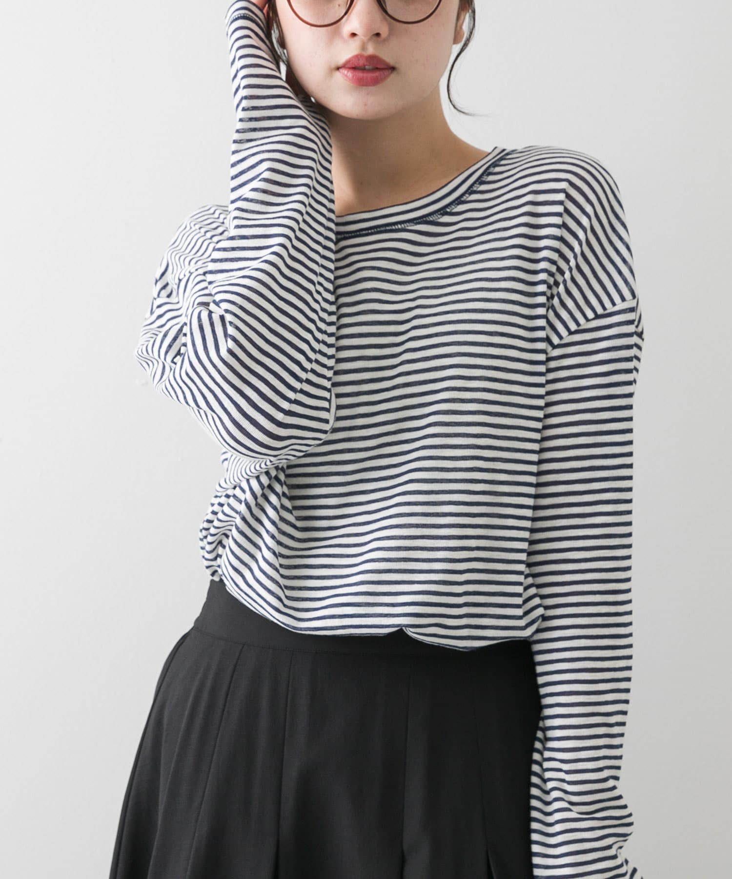 シアーボーダールーズTシャツ
