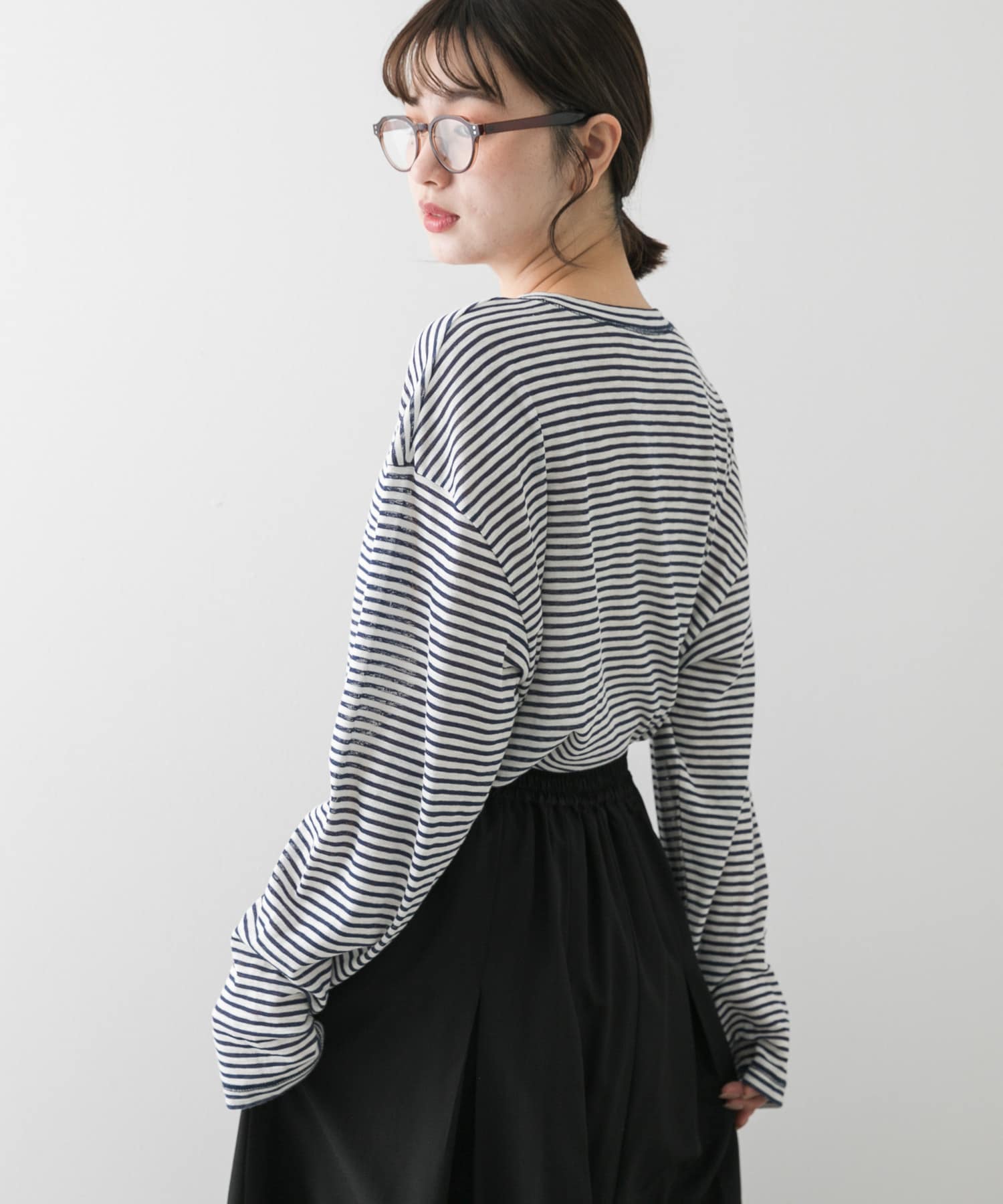 身長：158cm サイズ：one