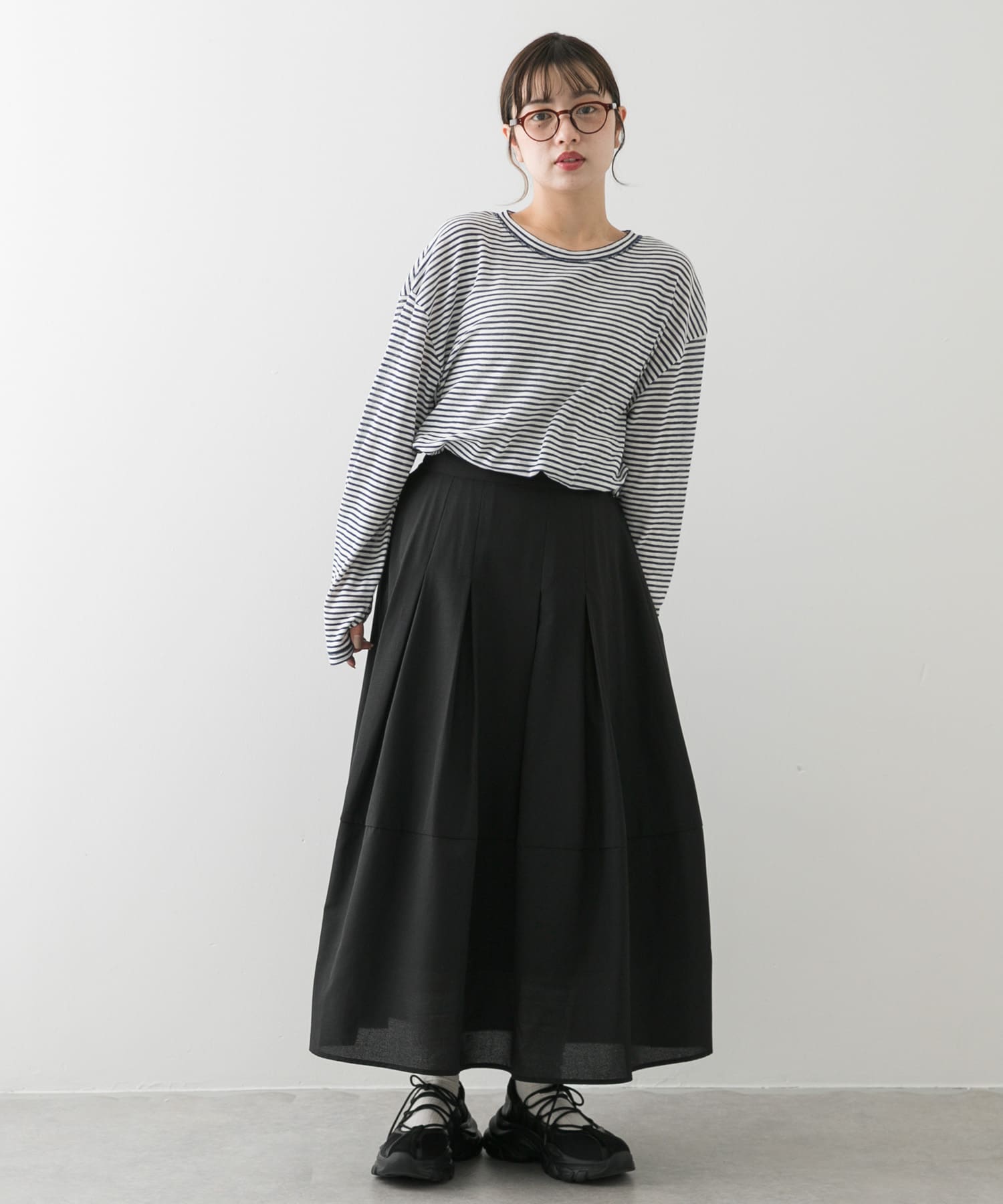身長：158cm サイズ：one