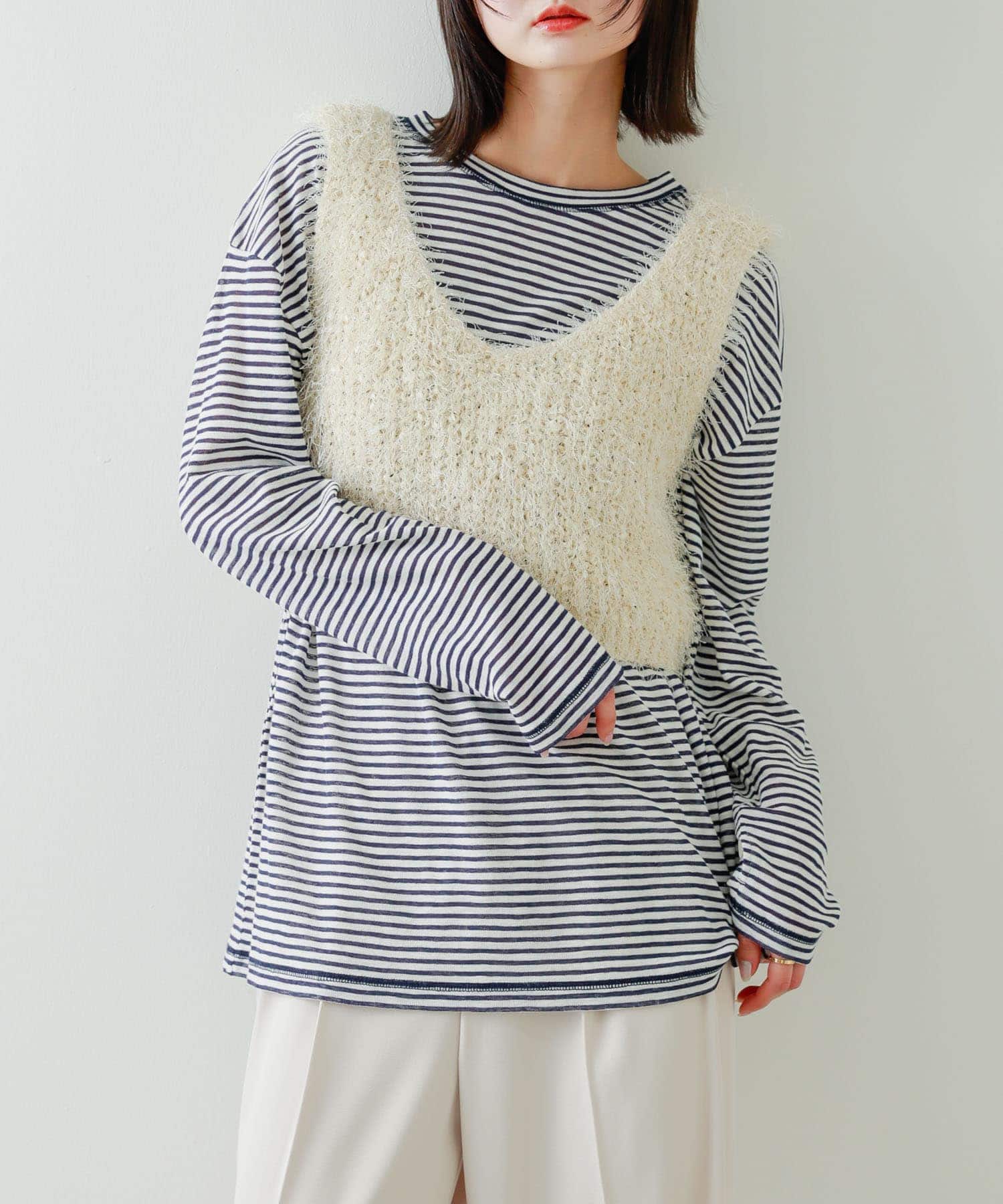 身長：169cm サイズ：one