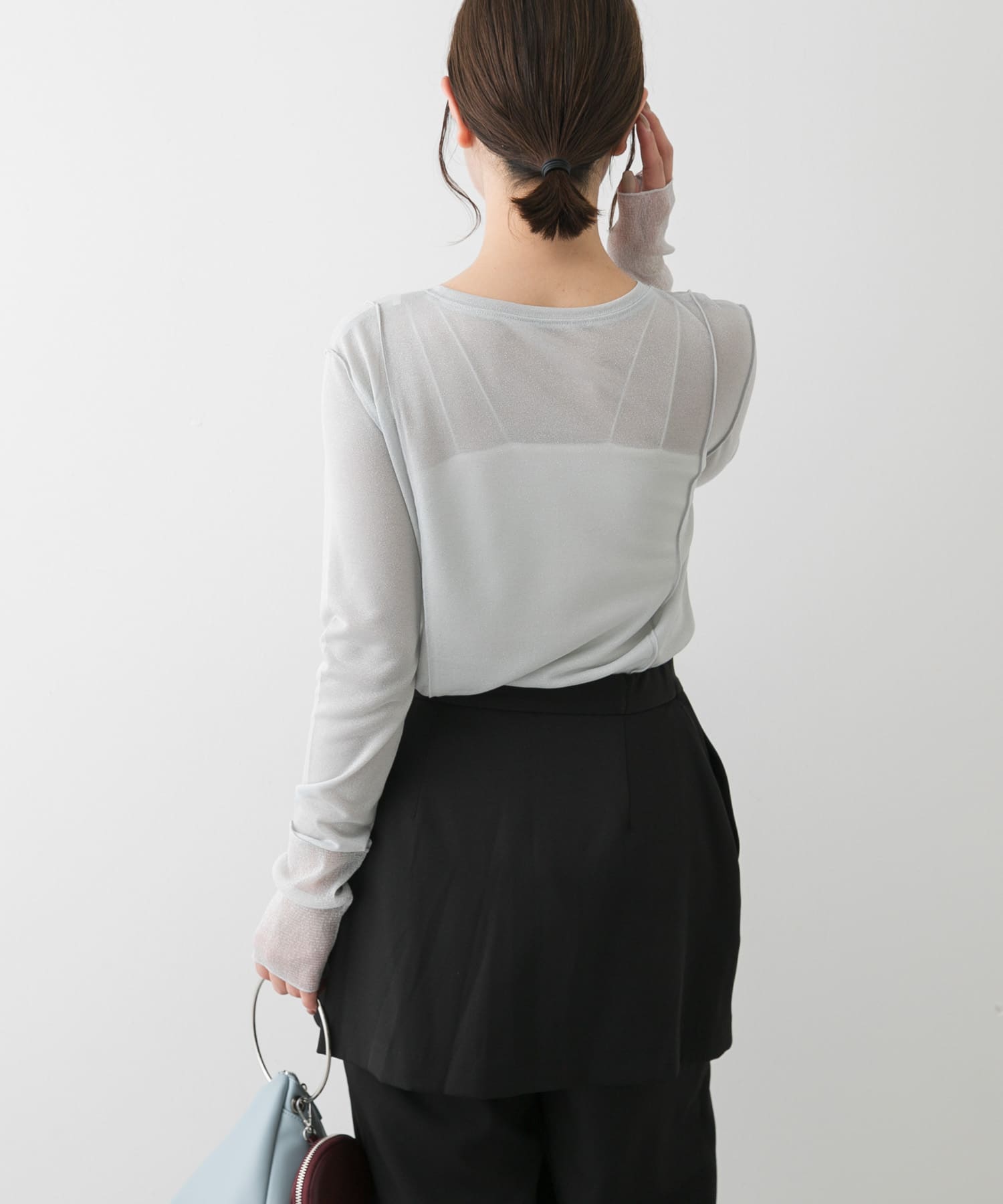 身長：158cm サイズ：one