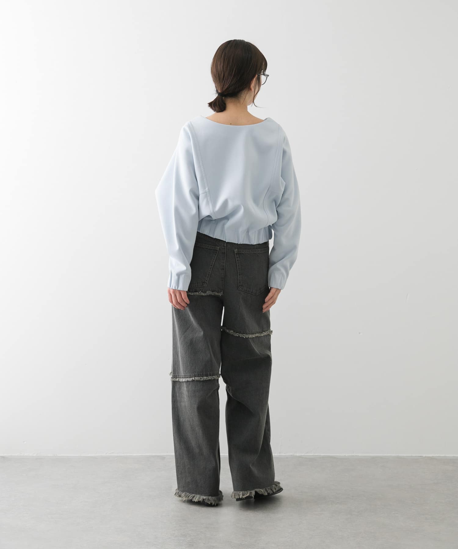 身長：158cm サイズ：one