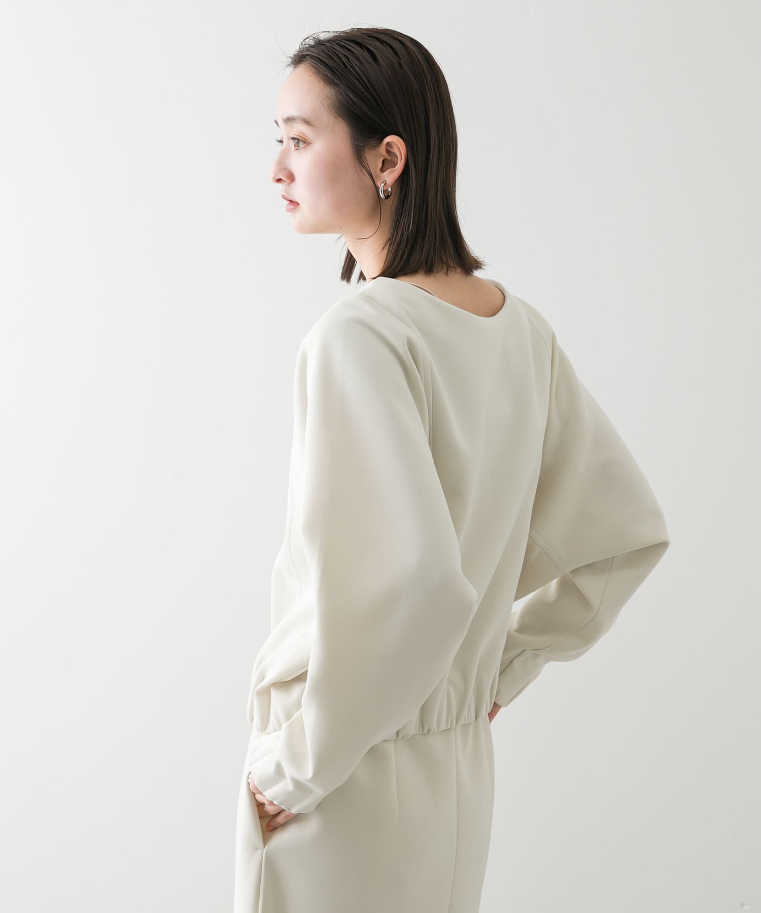 身長：169cm サイズ：one