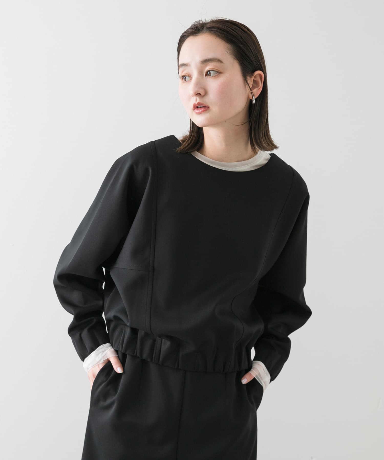 身長：169cm サイズ：one