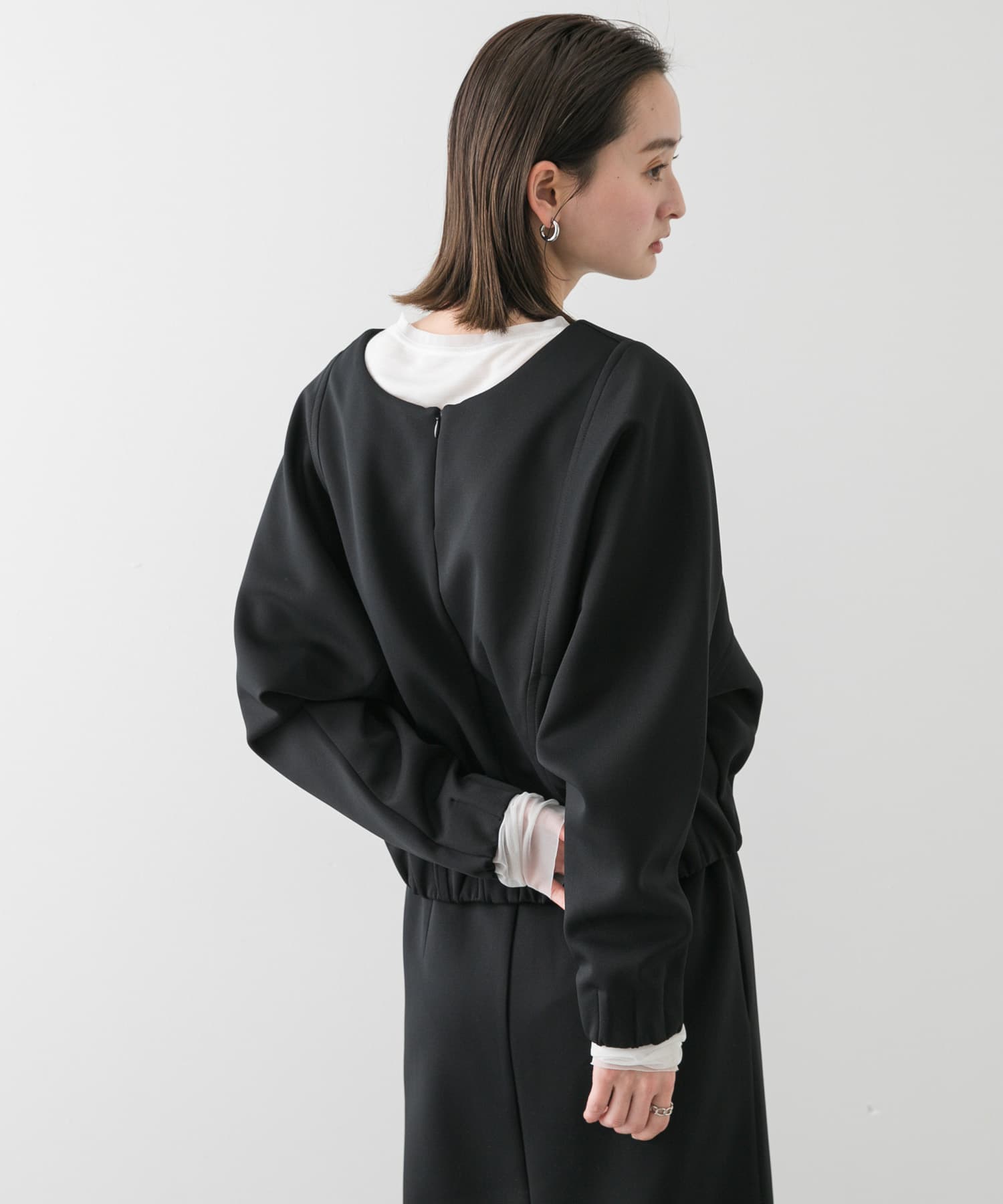 身長：169cm サイズ：one