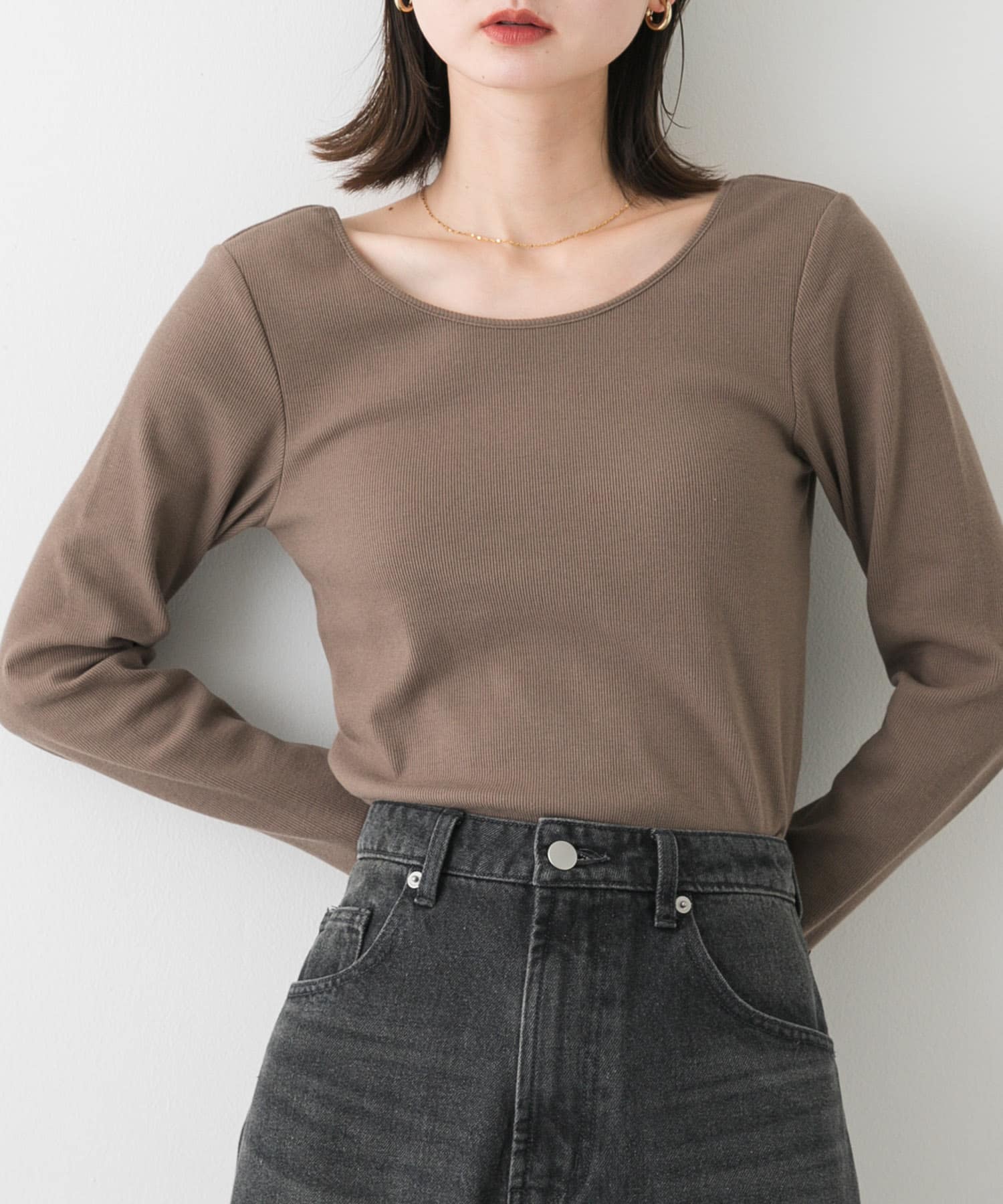 身長：169cm サイズ：one