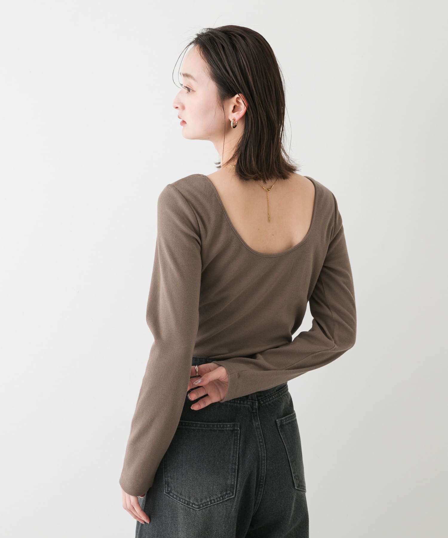 身長：169cm サイズ：one