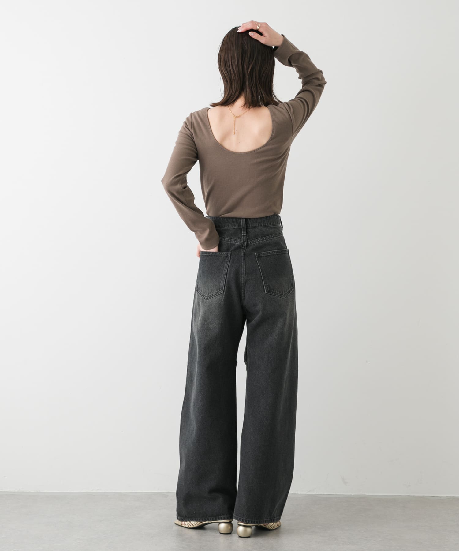 身長：169cm サイズ：one