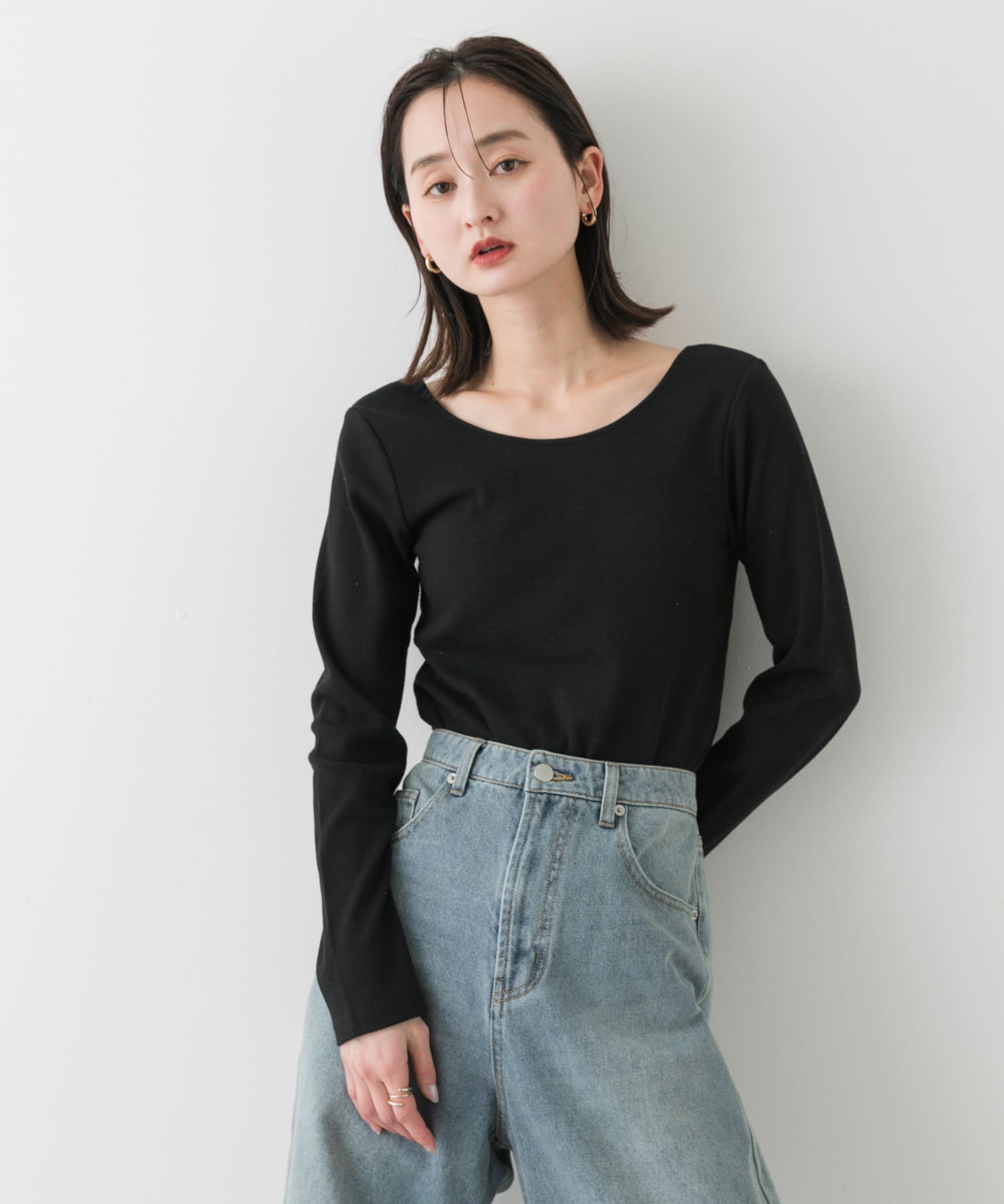 身長：169cm サイズ：one