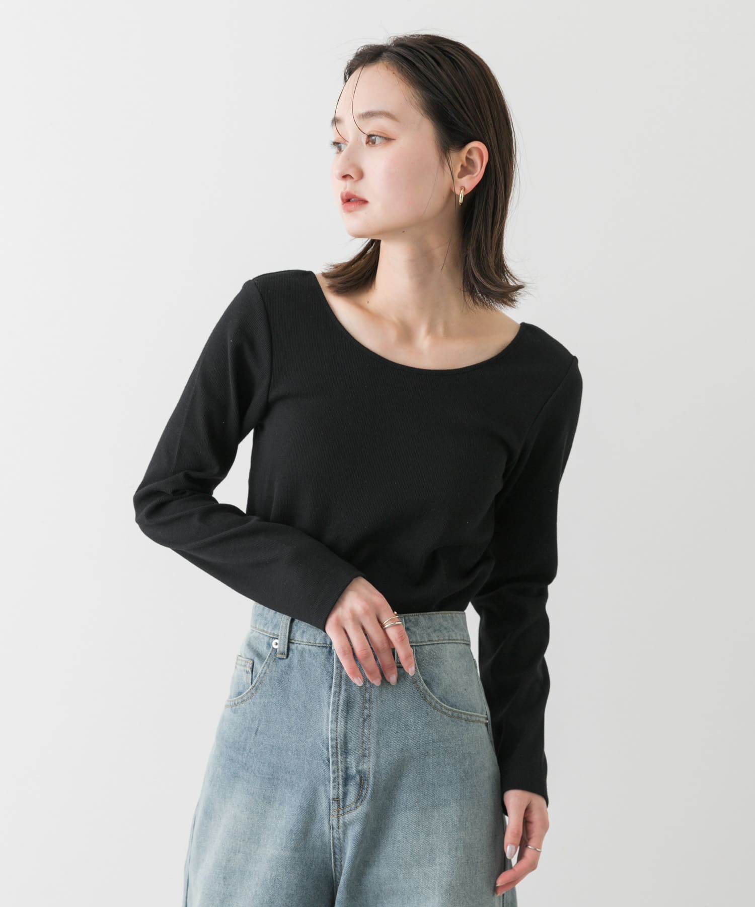 身長：169cm サイズ：one