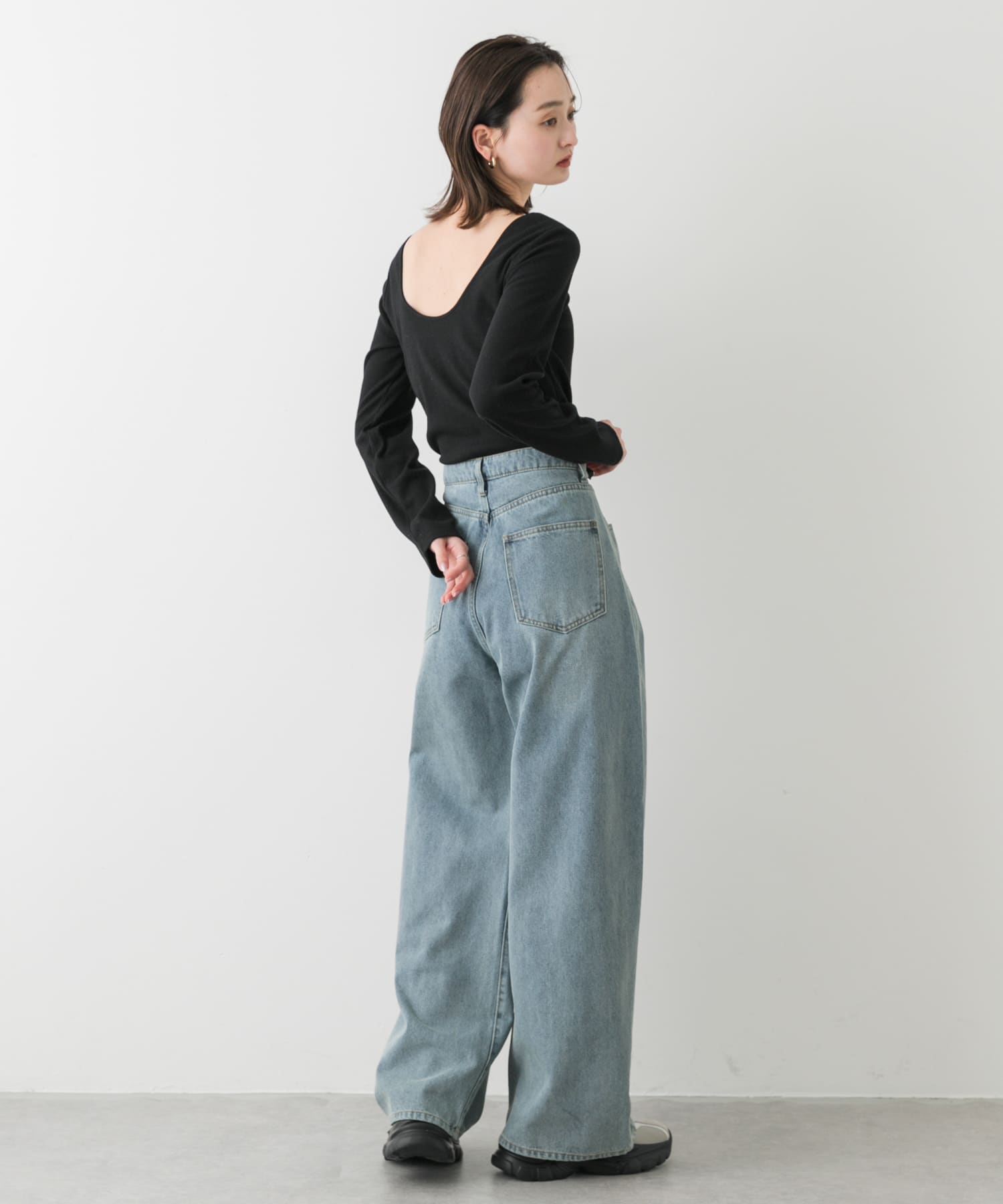 身長：169cm サイズ：one