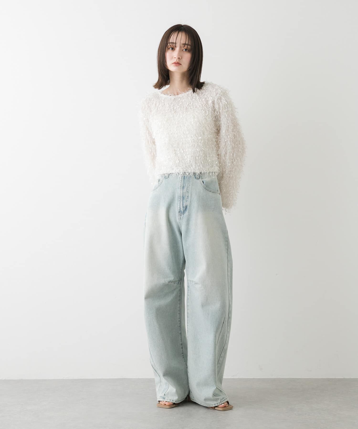 身長：169cm サイズ：one