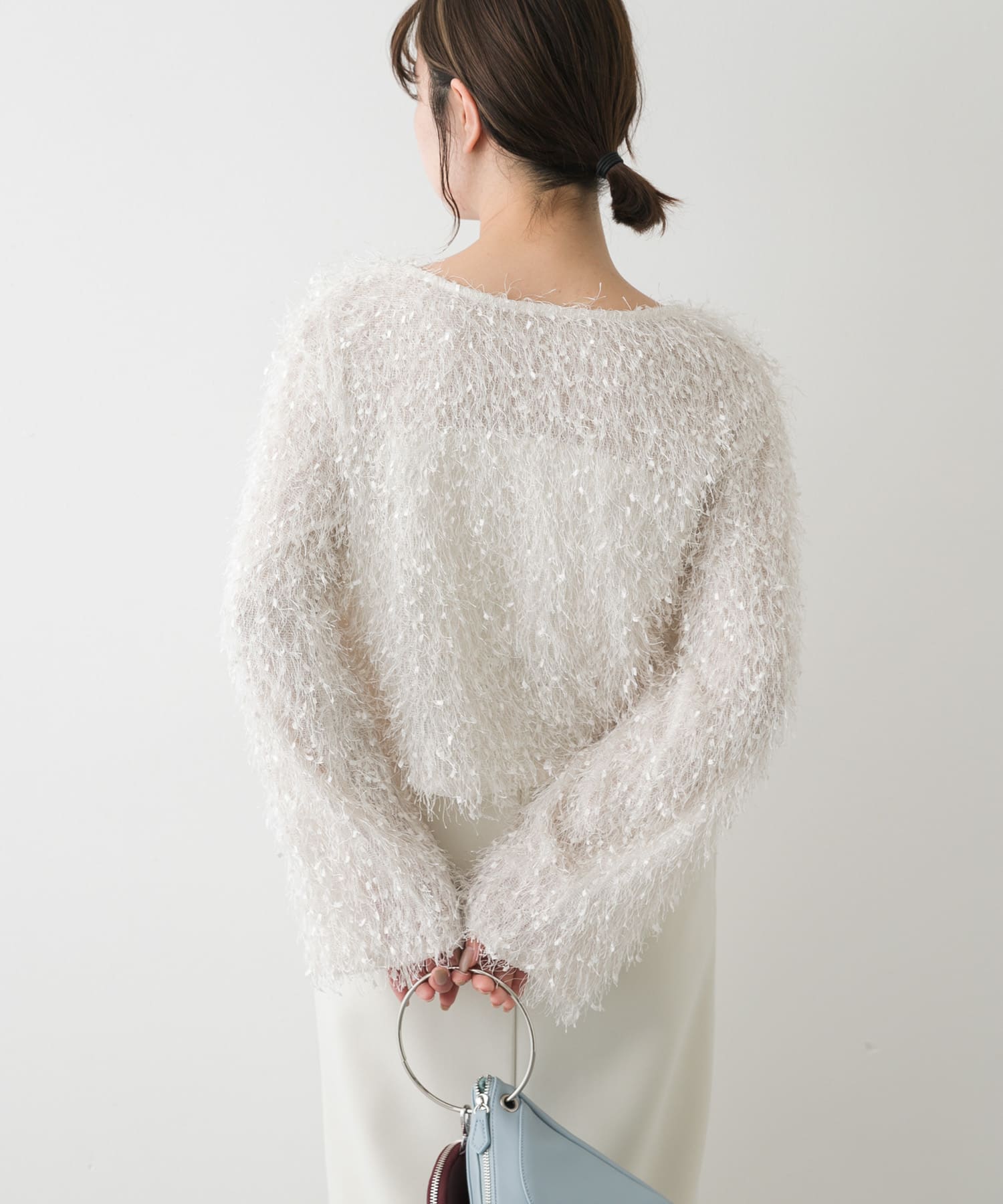 身長：158cm サイズ：one