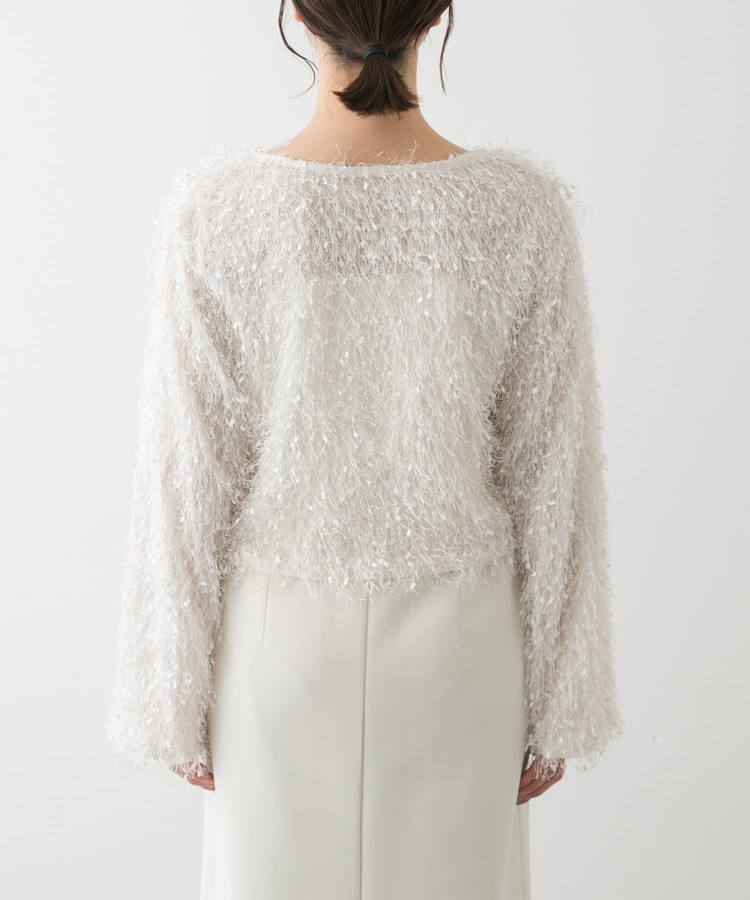 身長：158cm サイズ：one