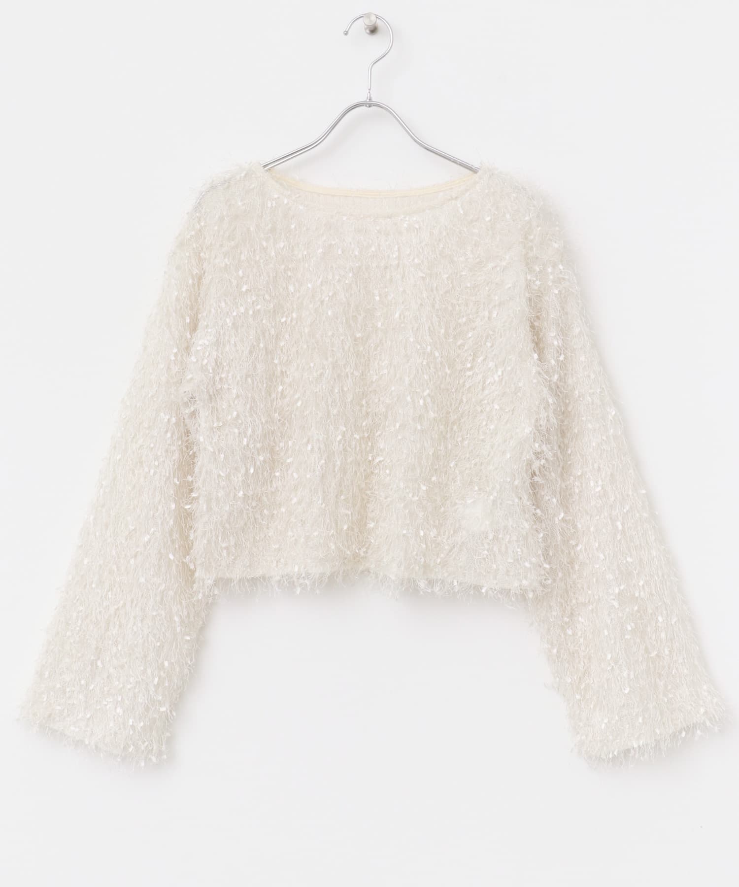 『洗濯可』フリンジテープトップ OFF WHITE one