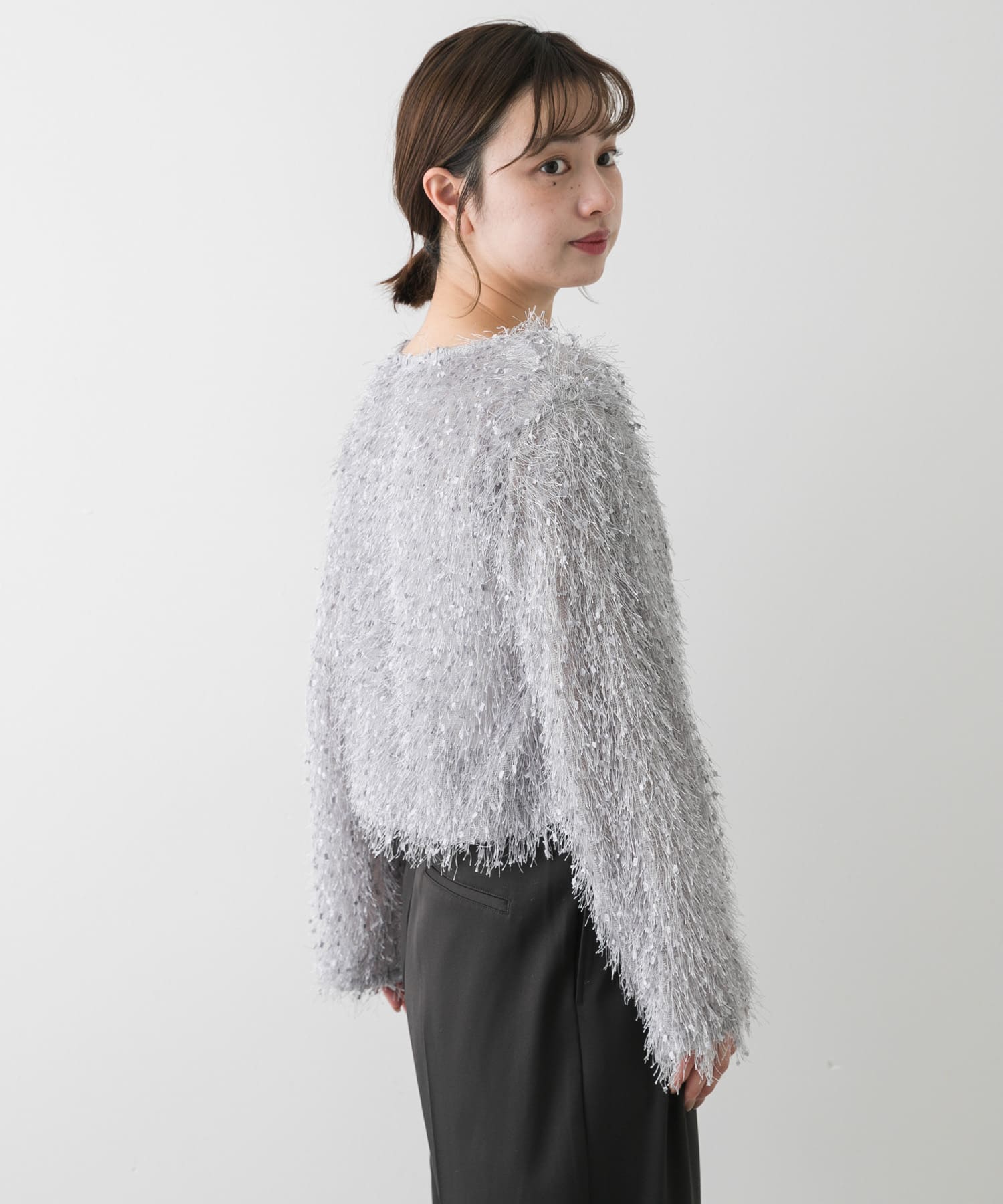 身長：158cm サイズ：one