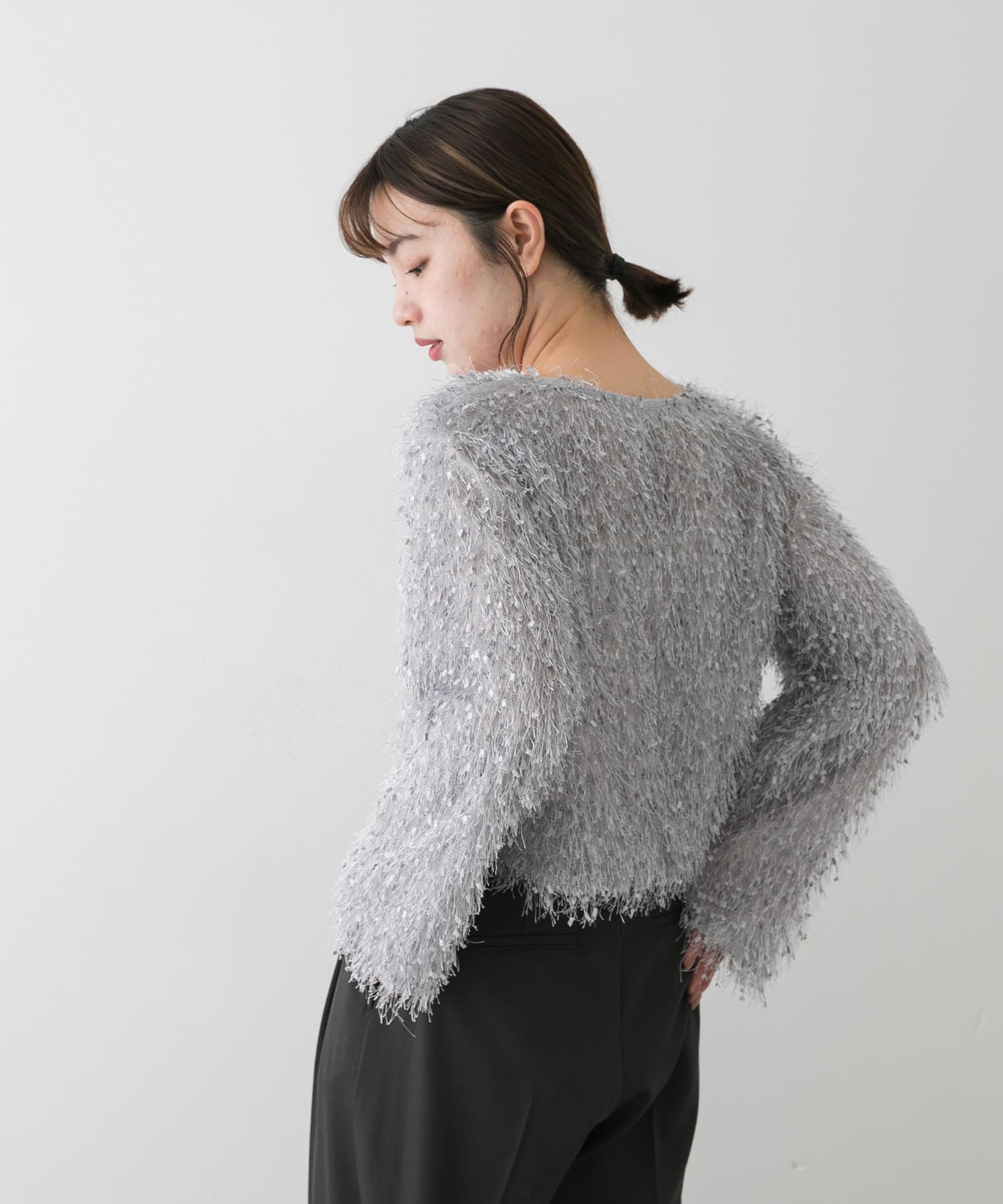 身長：158cm サイズ：one