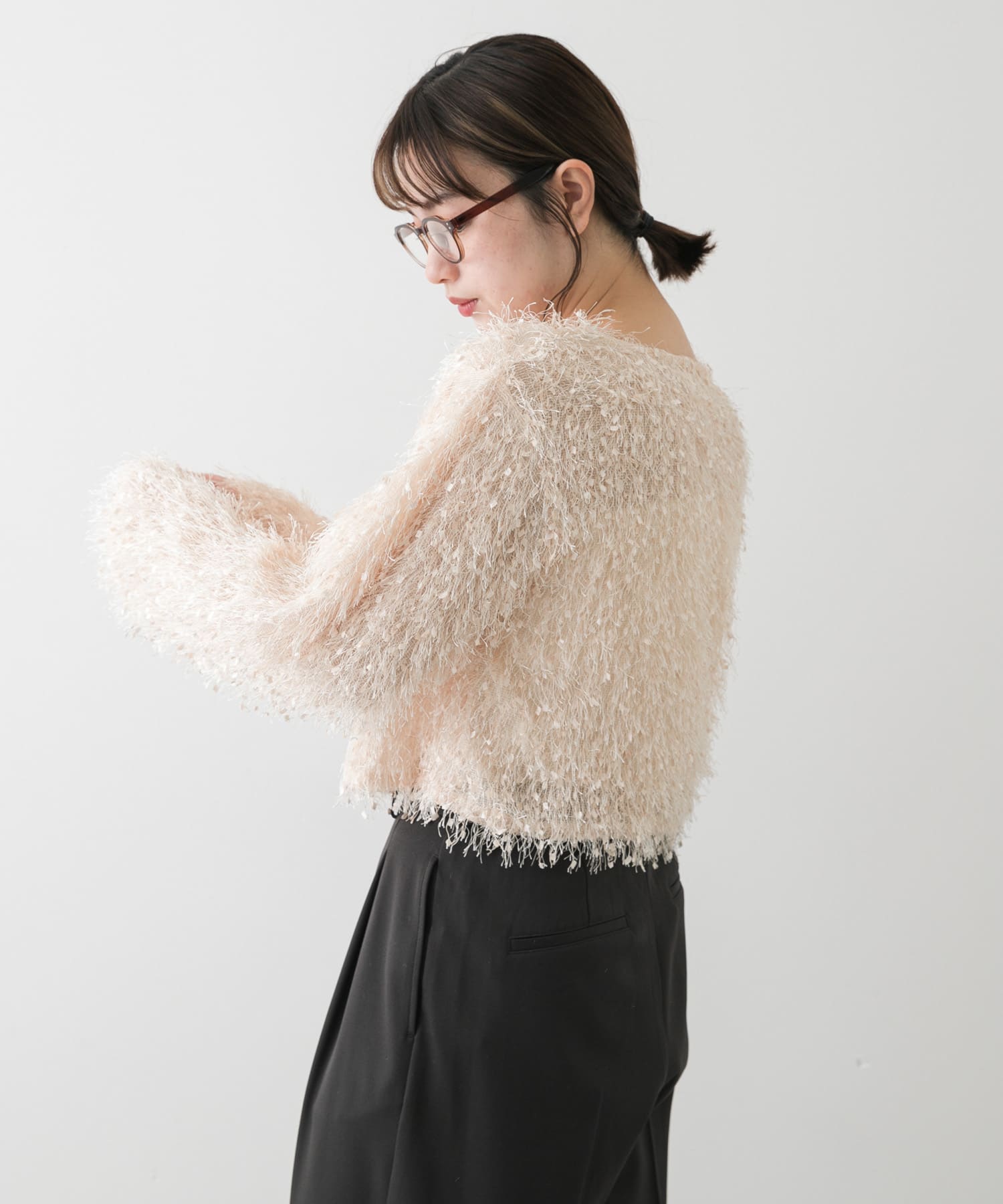 身長：158cm サイズ：one