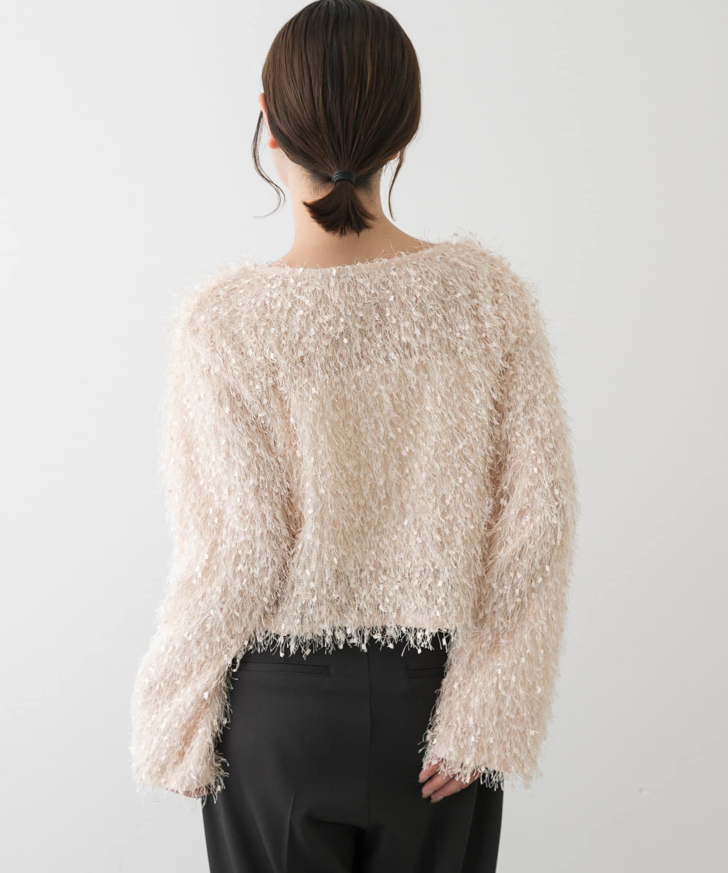 身長：158cm サイズ：one