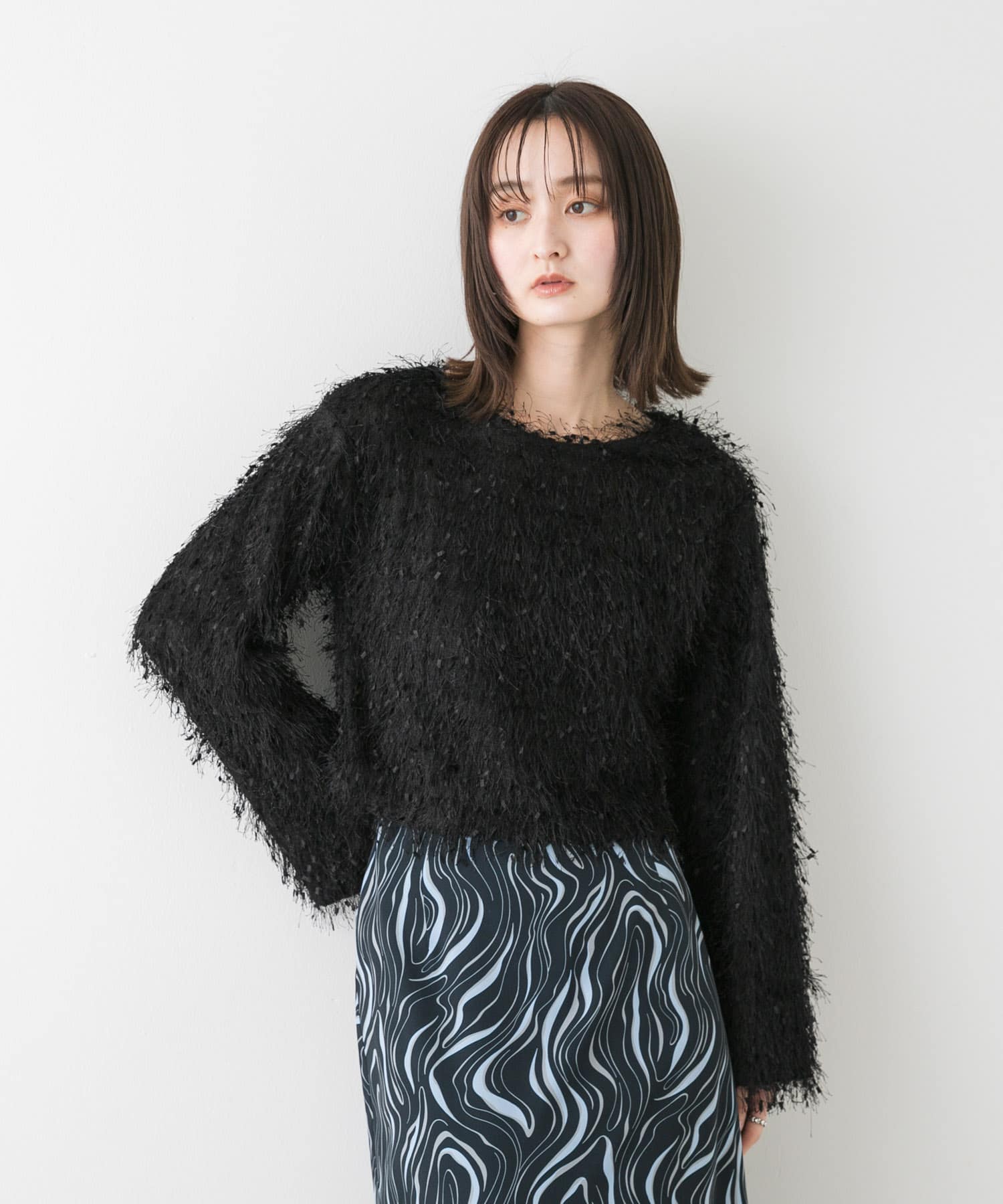 身長：169cm サイズ：one