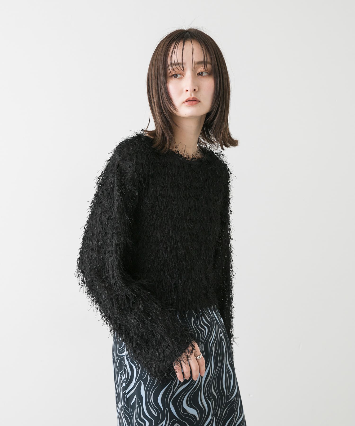 身長：169cm サイズ：one