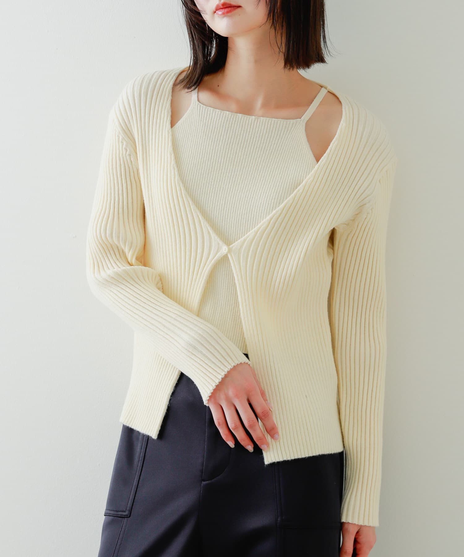 身長：169cm サイズ：one