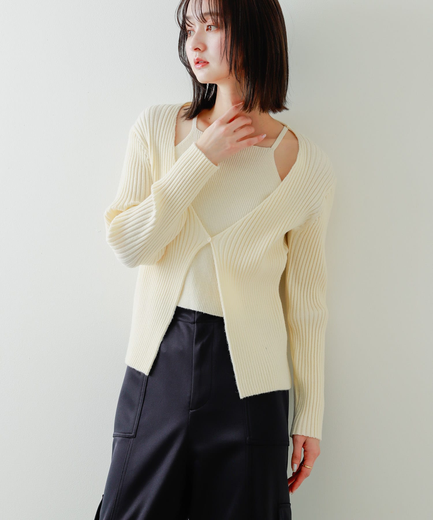 身長：169cm サイズ：one