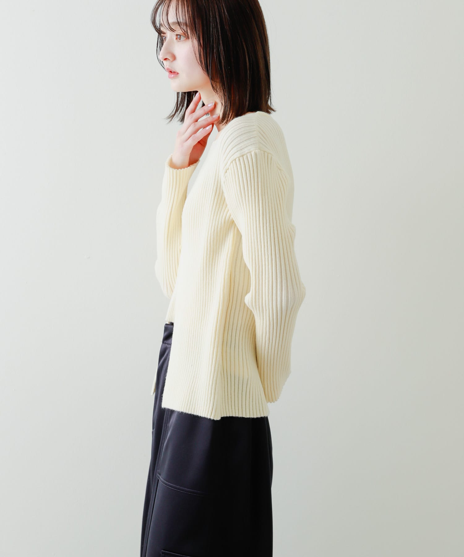 身長：169cm サイズ：one