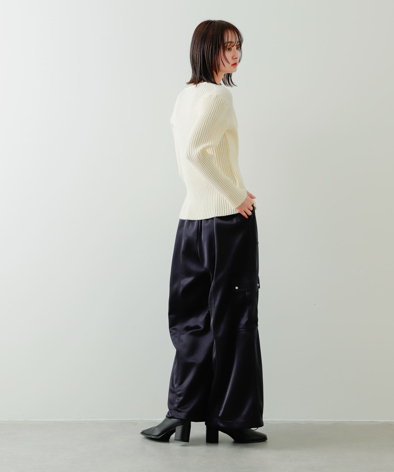 身長：169cm サイズ：one