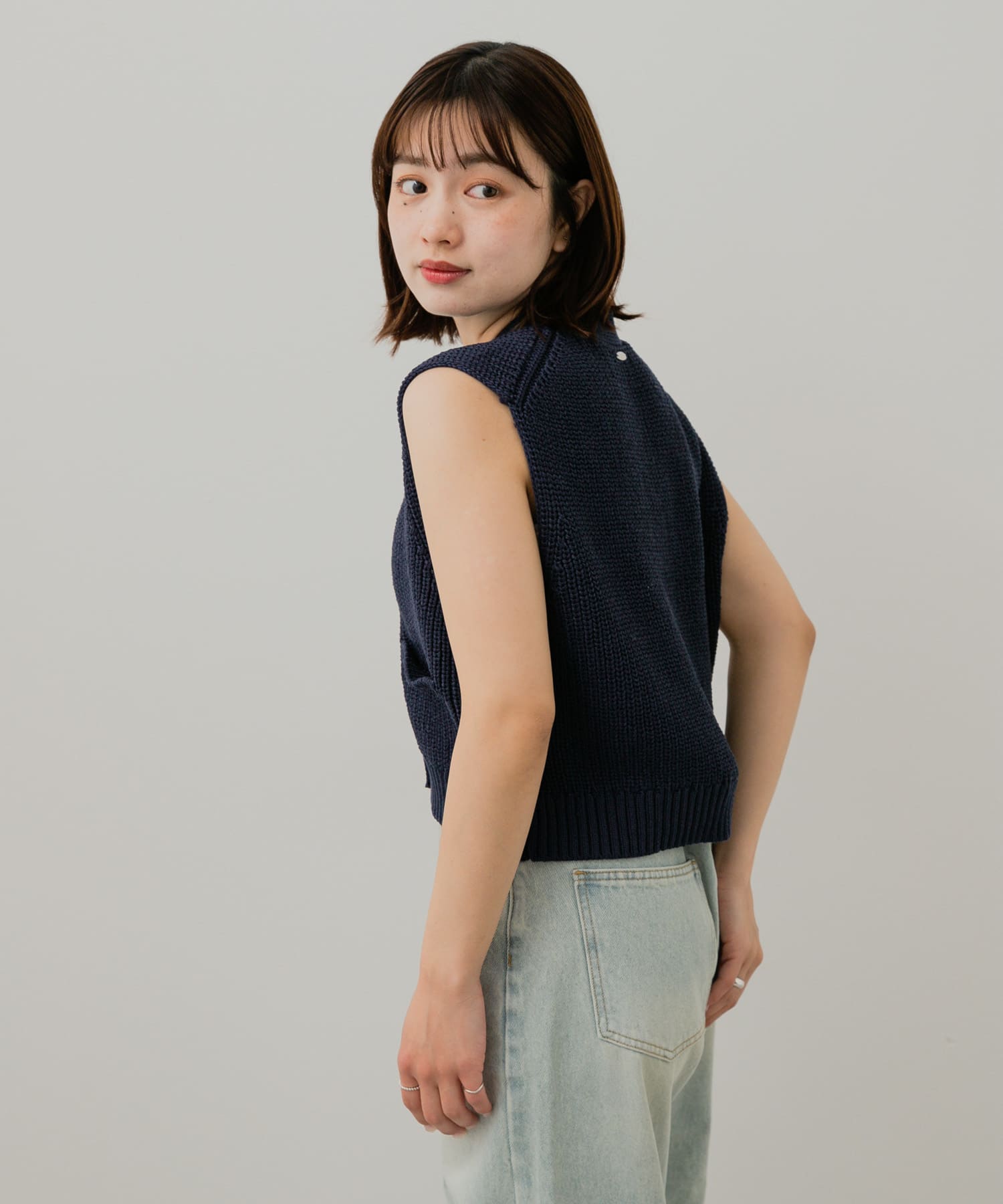 身長：158cm サイズ：one