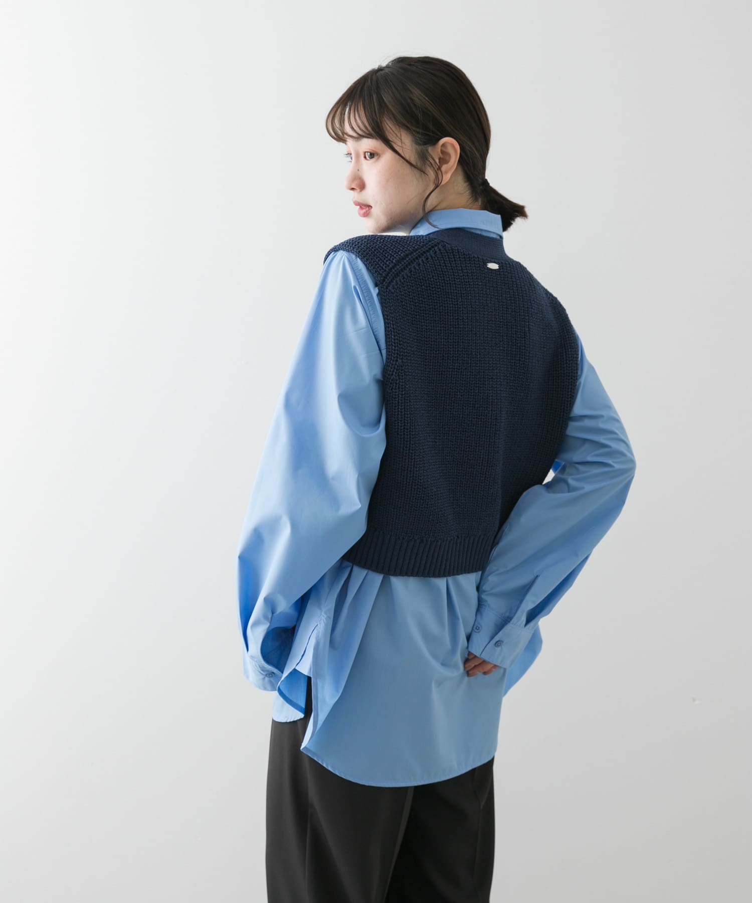 身長：158cm サイズ：one
