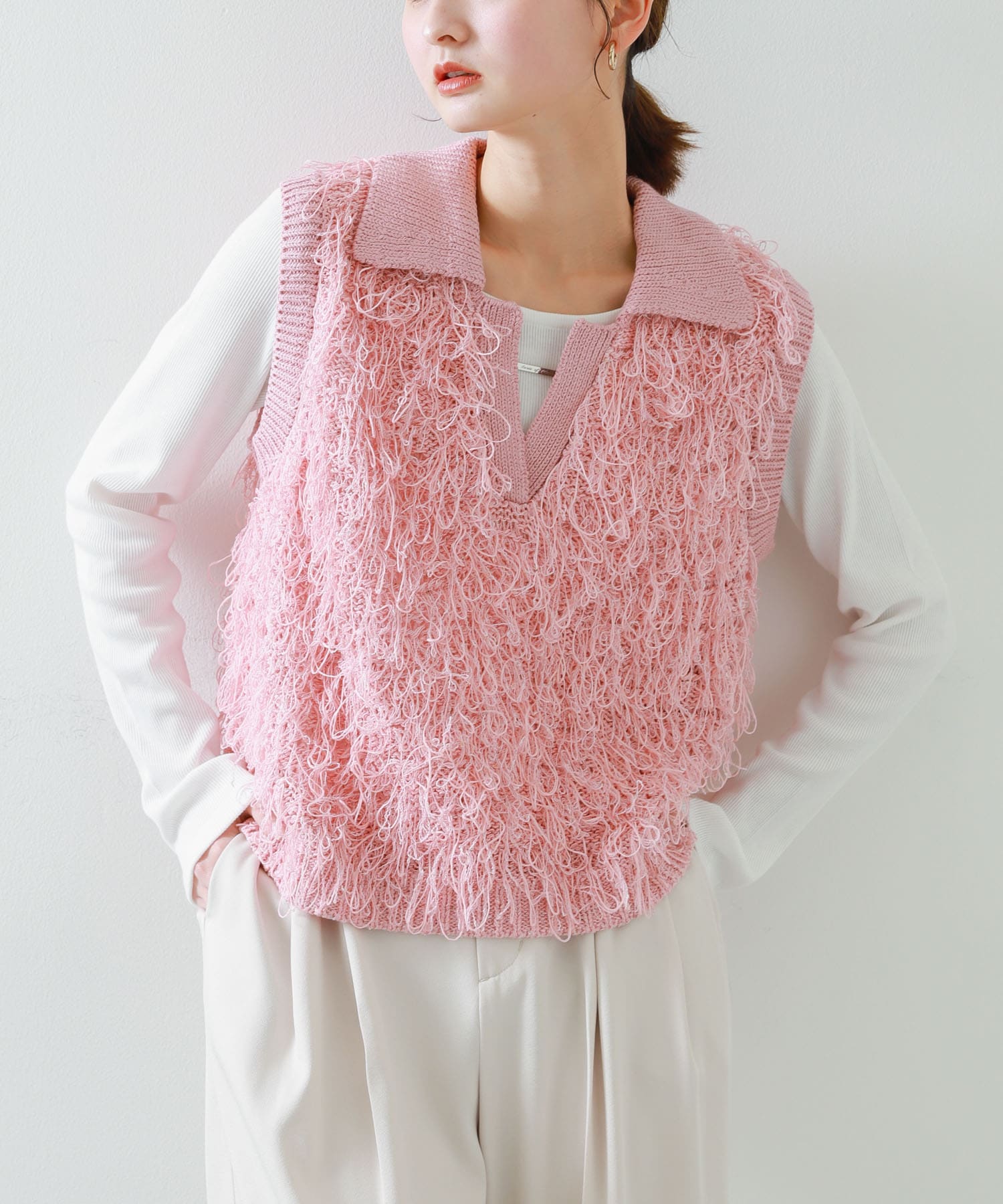 身長：169cm サイズ：one