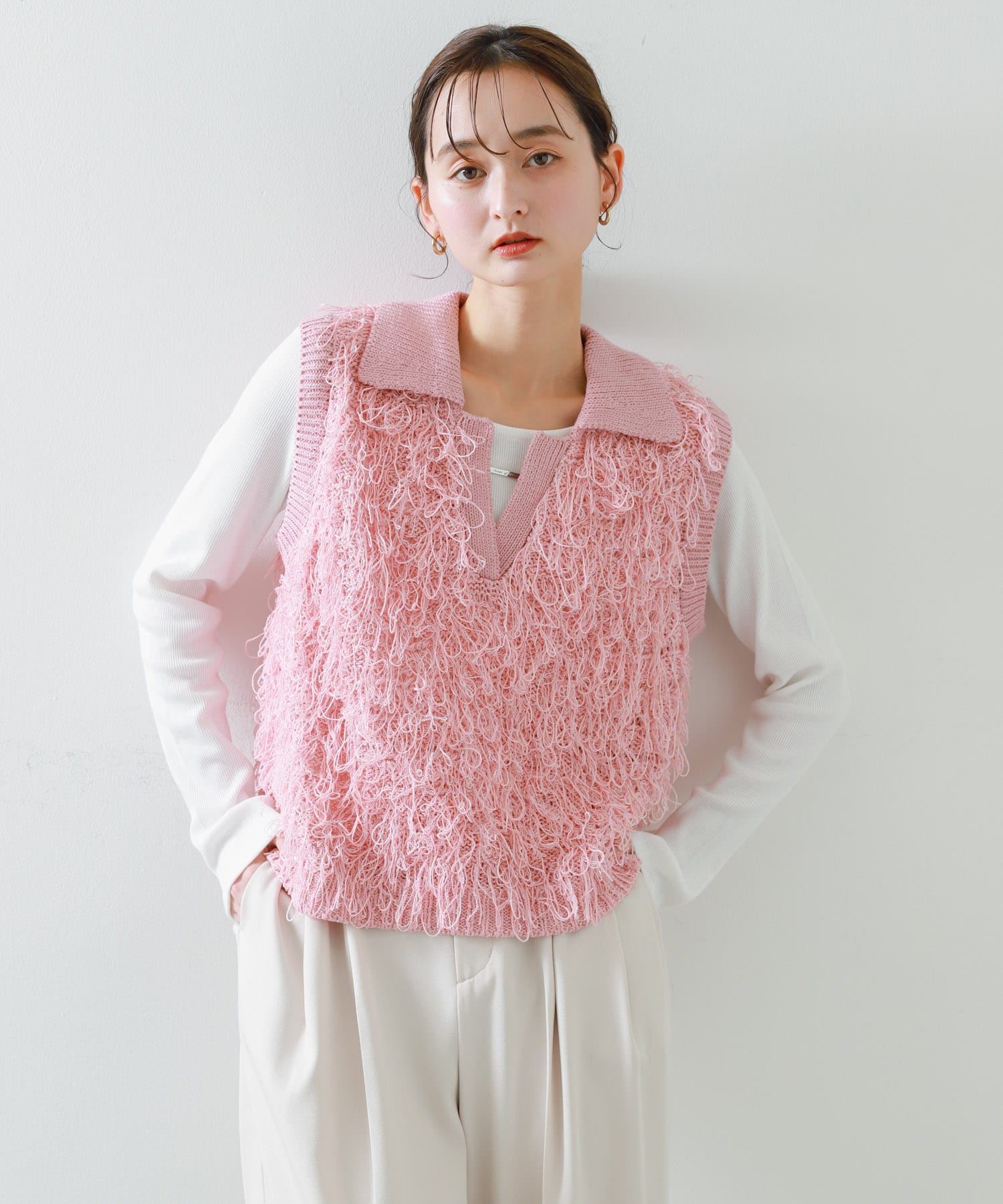 身長：169cm サイズ：one