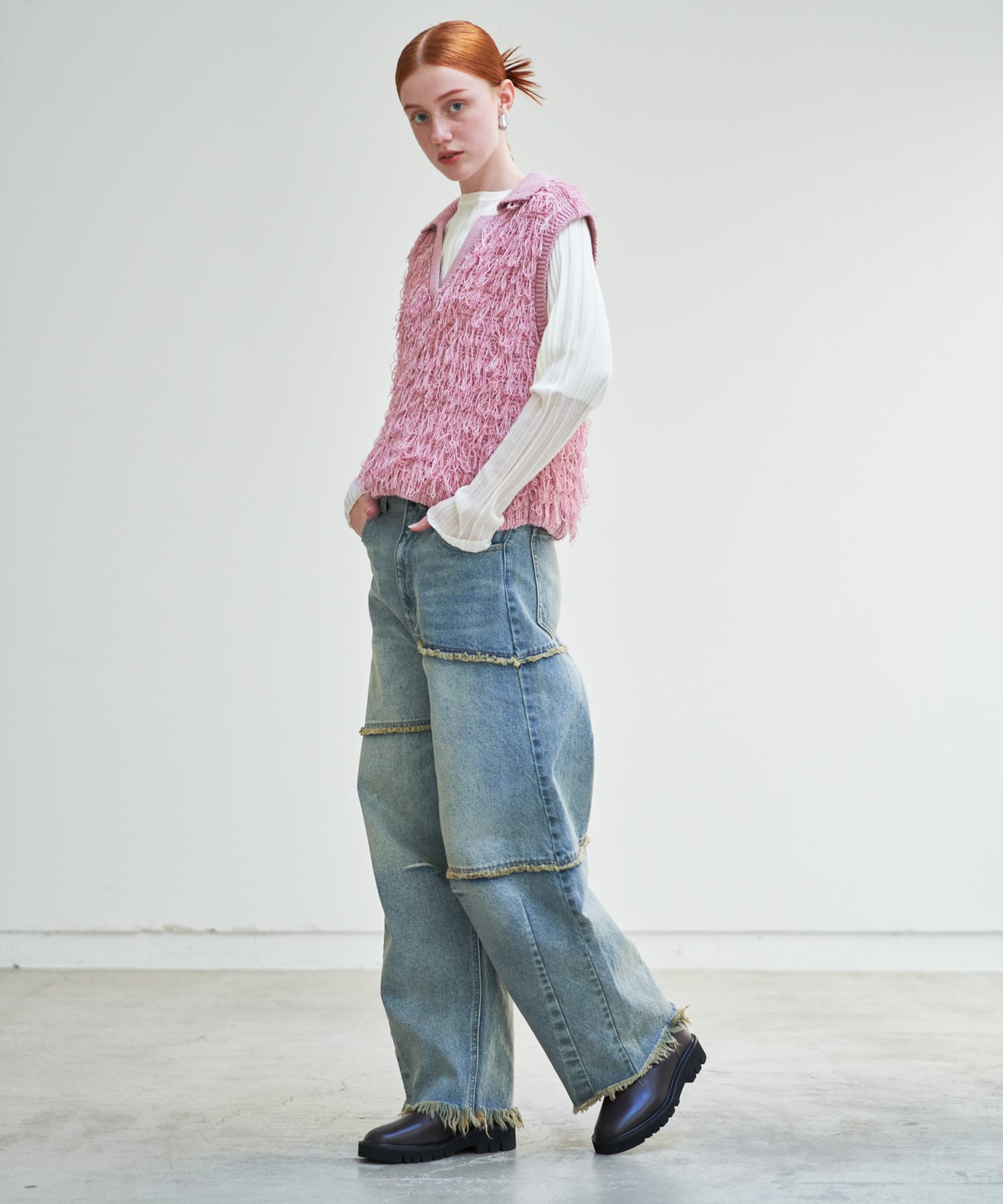 身長：172cm サイズ：one