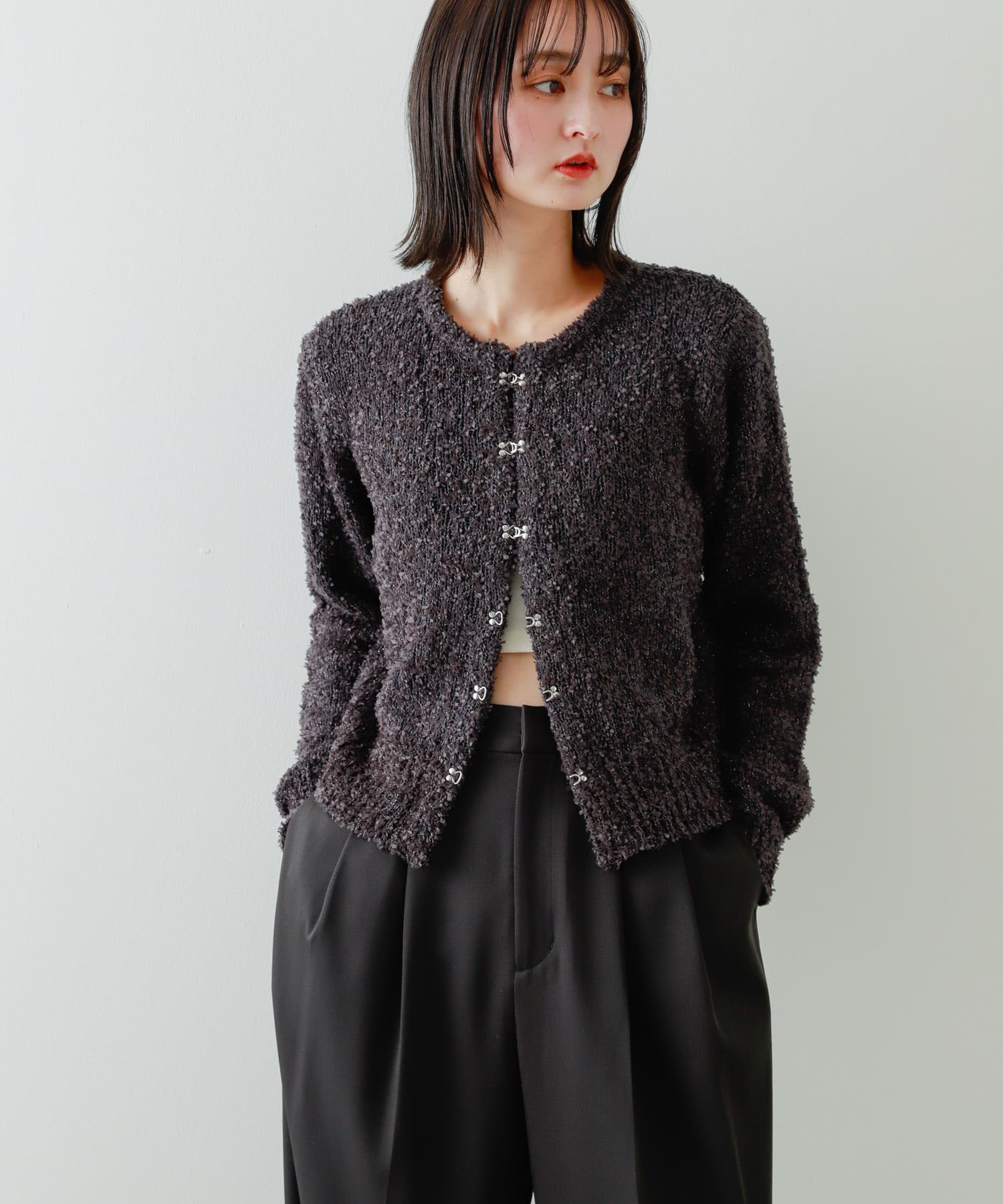 身長：169cm サイズ：one