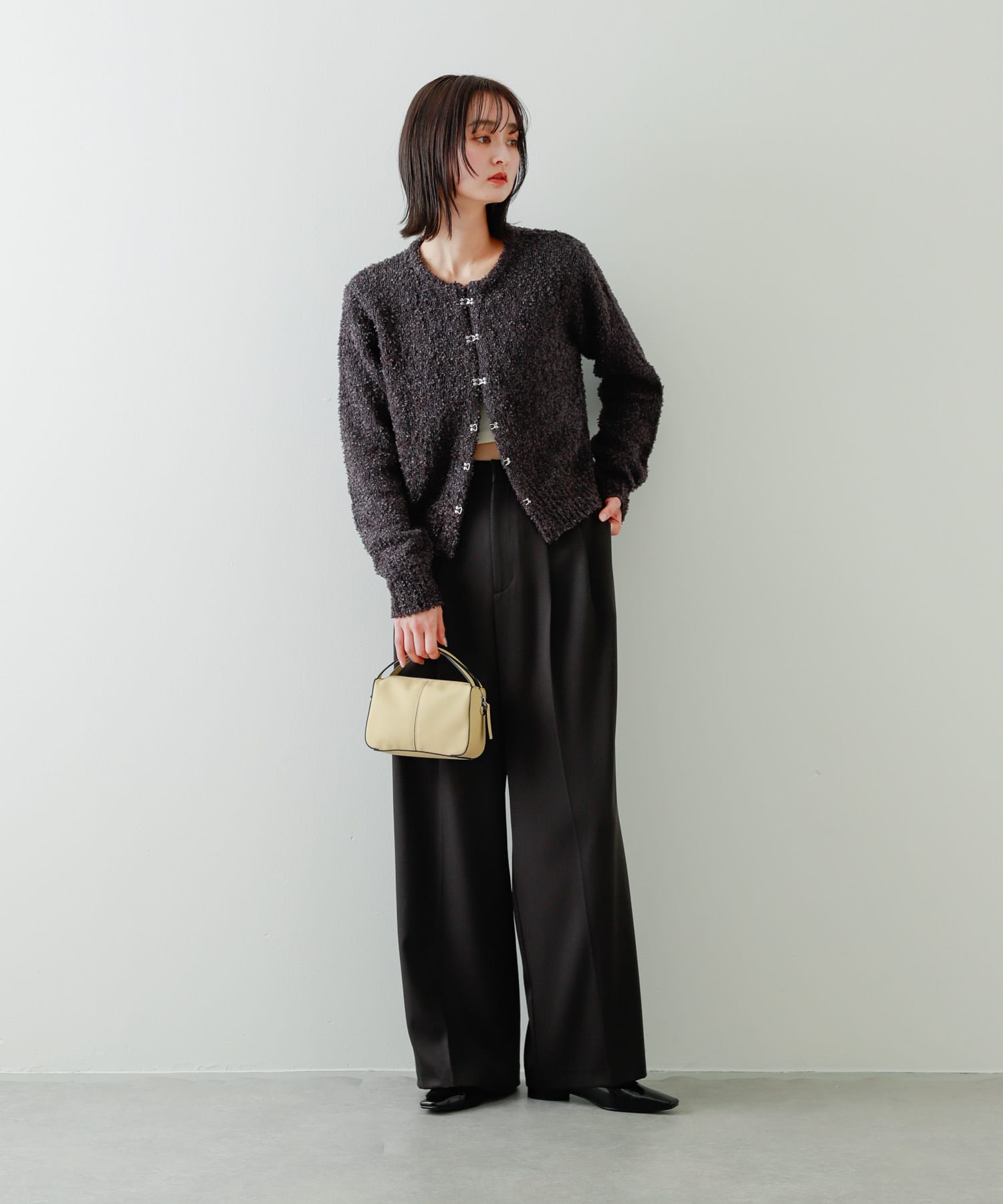 身長：169cm サイズ：one