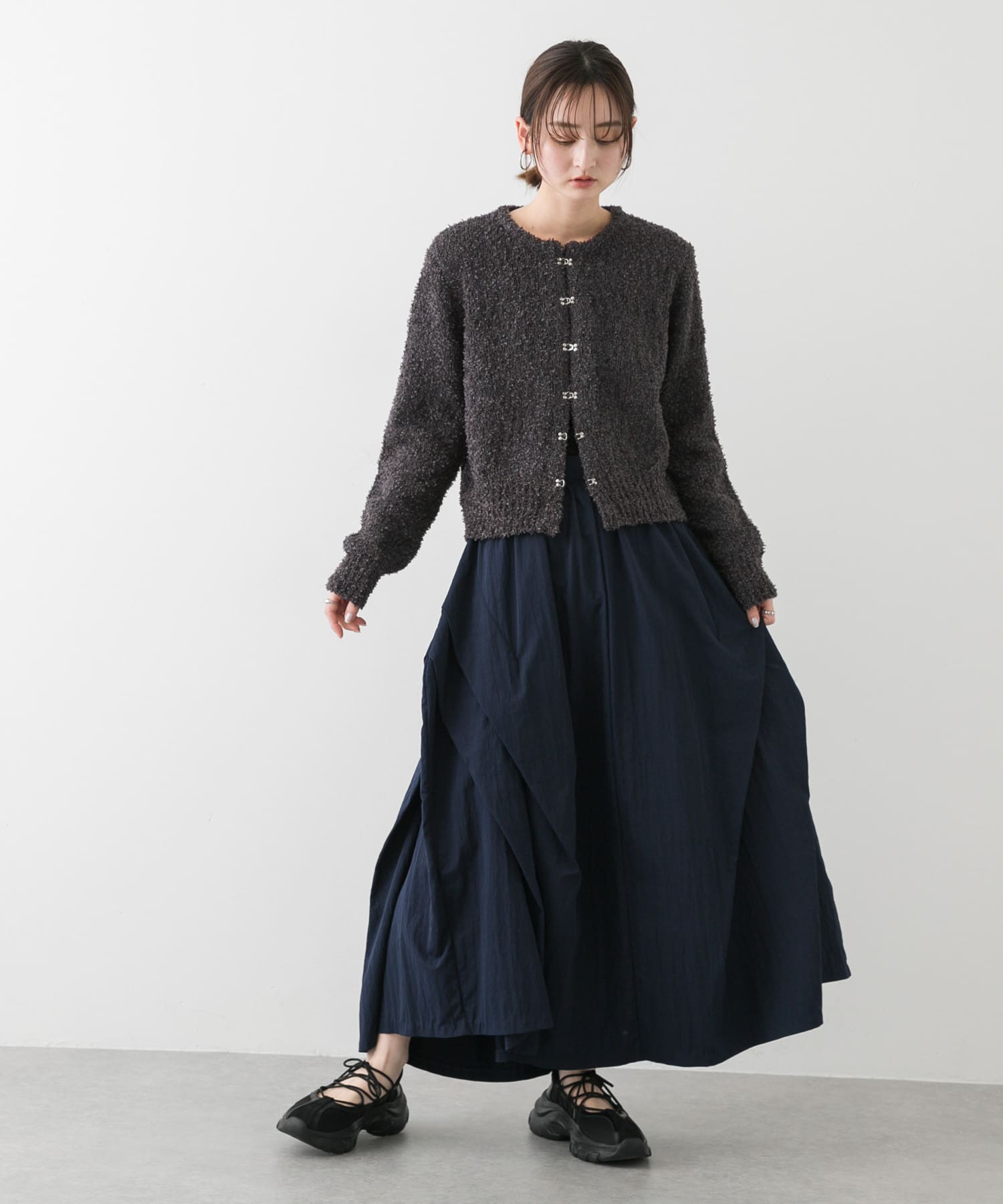 身長：169cm サイズ：one
