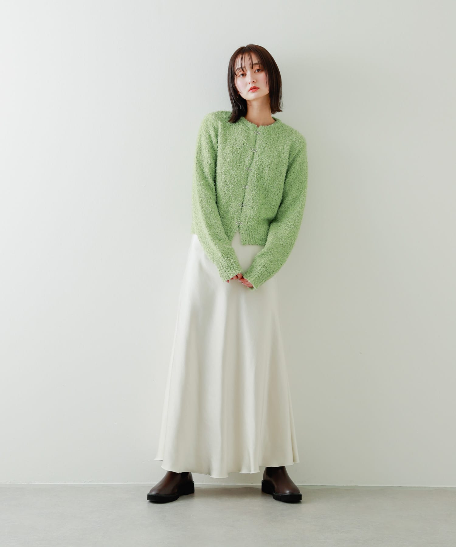 身長：169cm サイズ：one