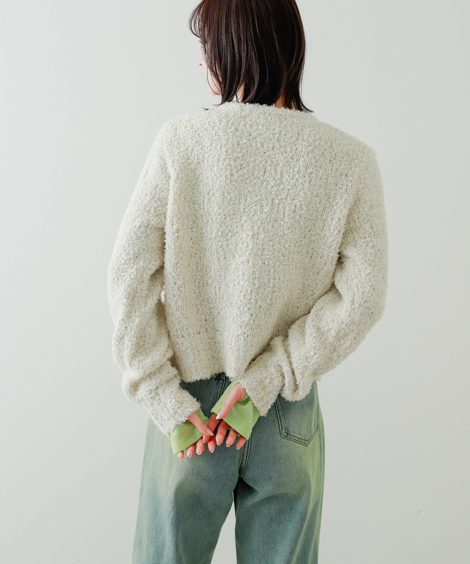 身長：169cm サイズ：one