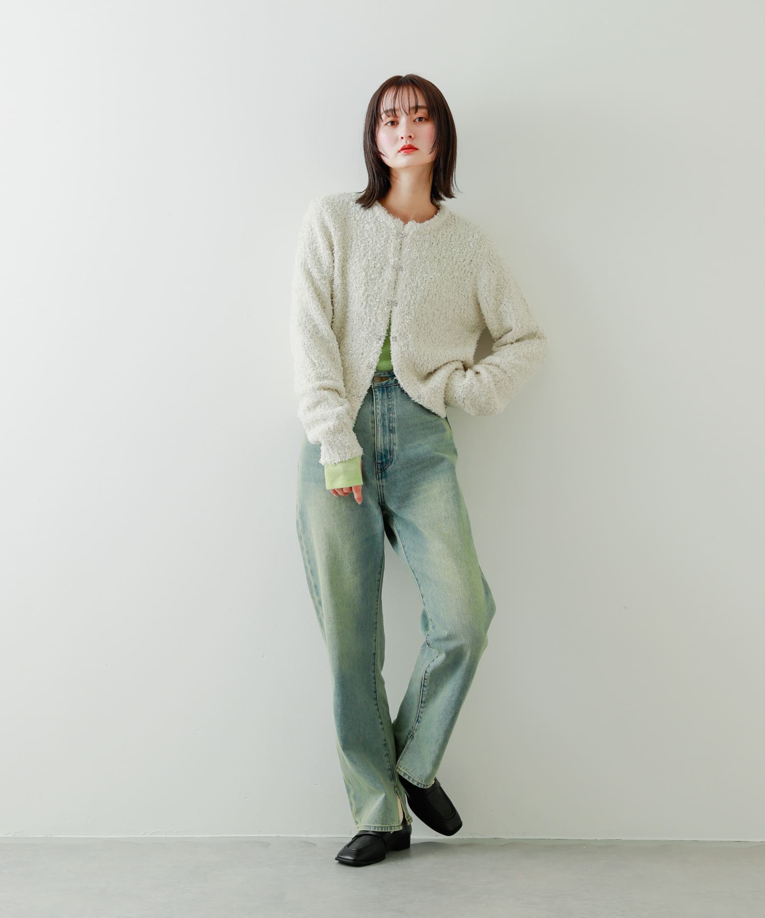 身長：169cm サイズ：one