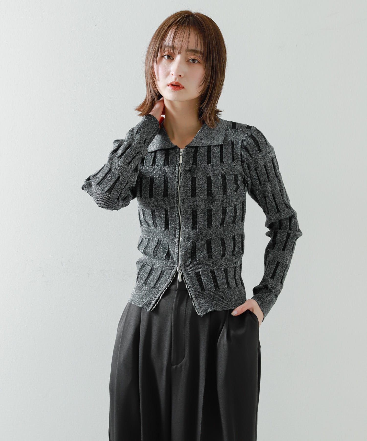 身長：169cm サイズ：one