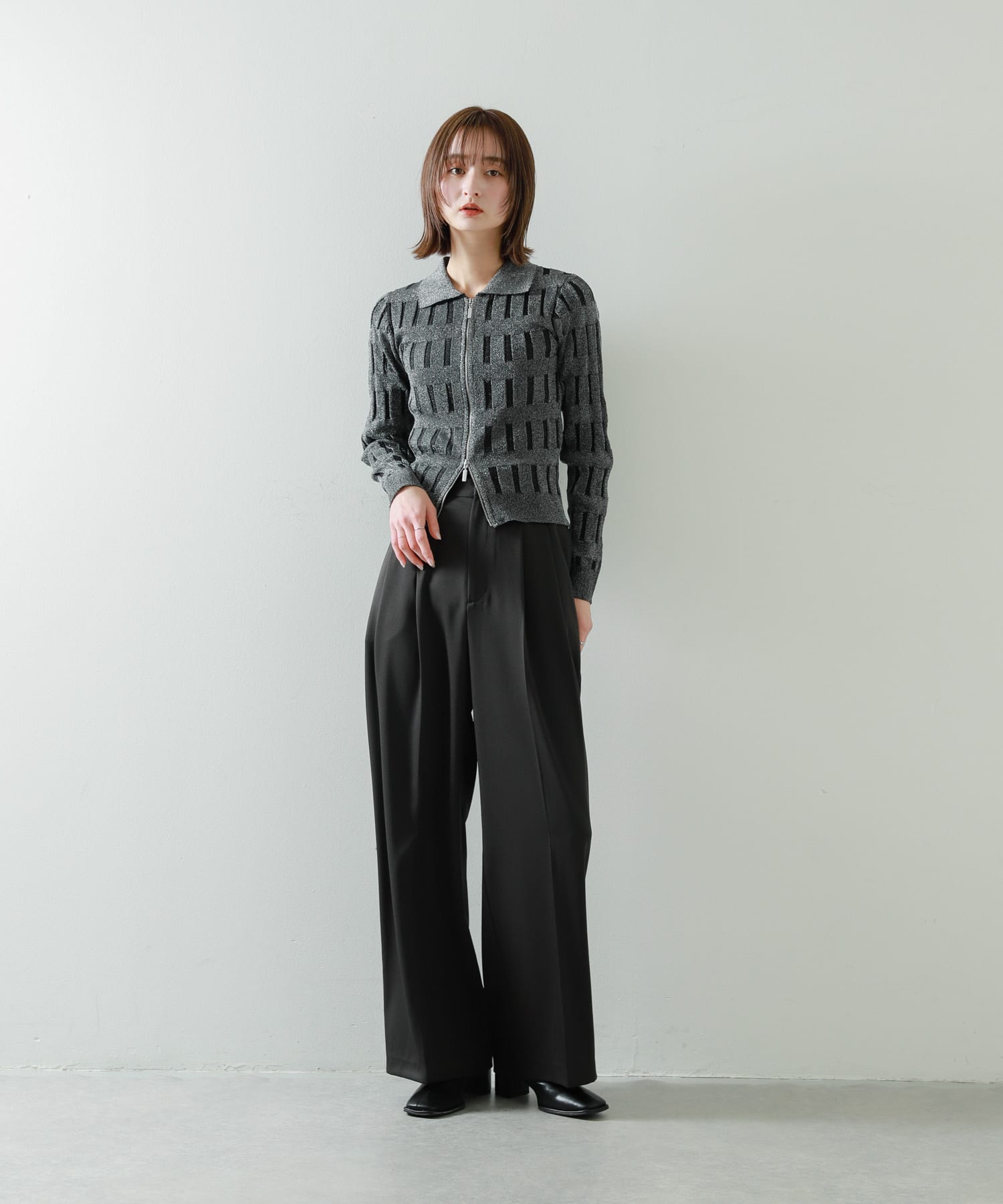 身長：169cm サイズ：one