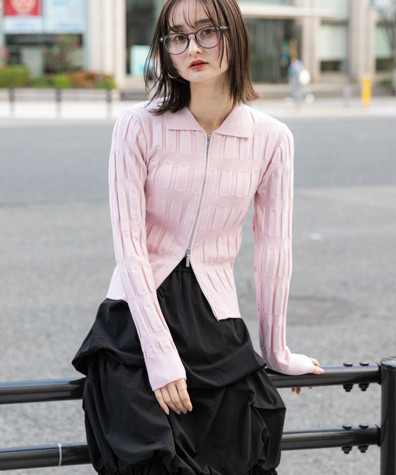 身長：169cm サイズ：one